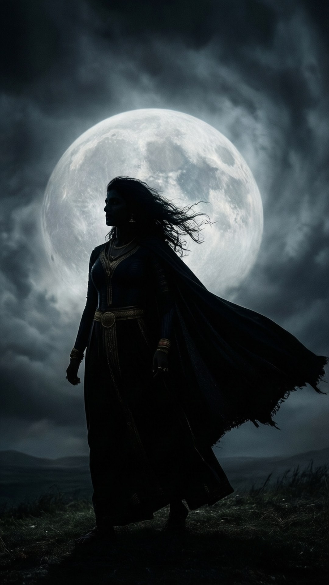 Cyclone Anaya, cape, full moon, Full HD Phone Wallpaper