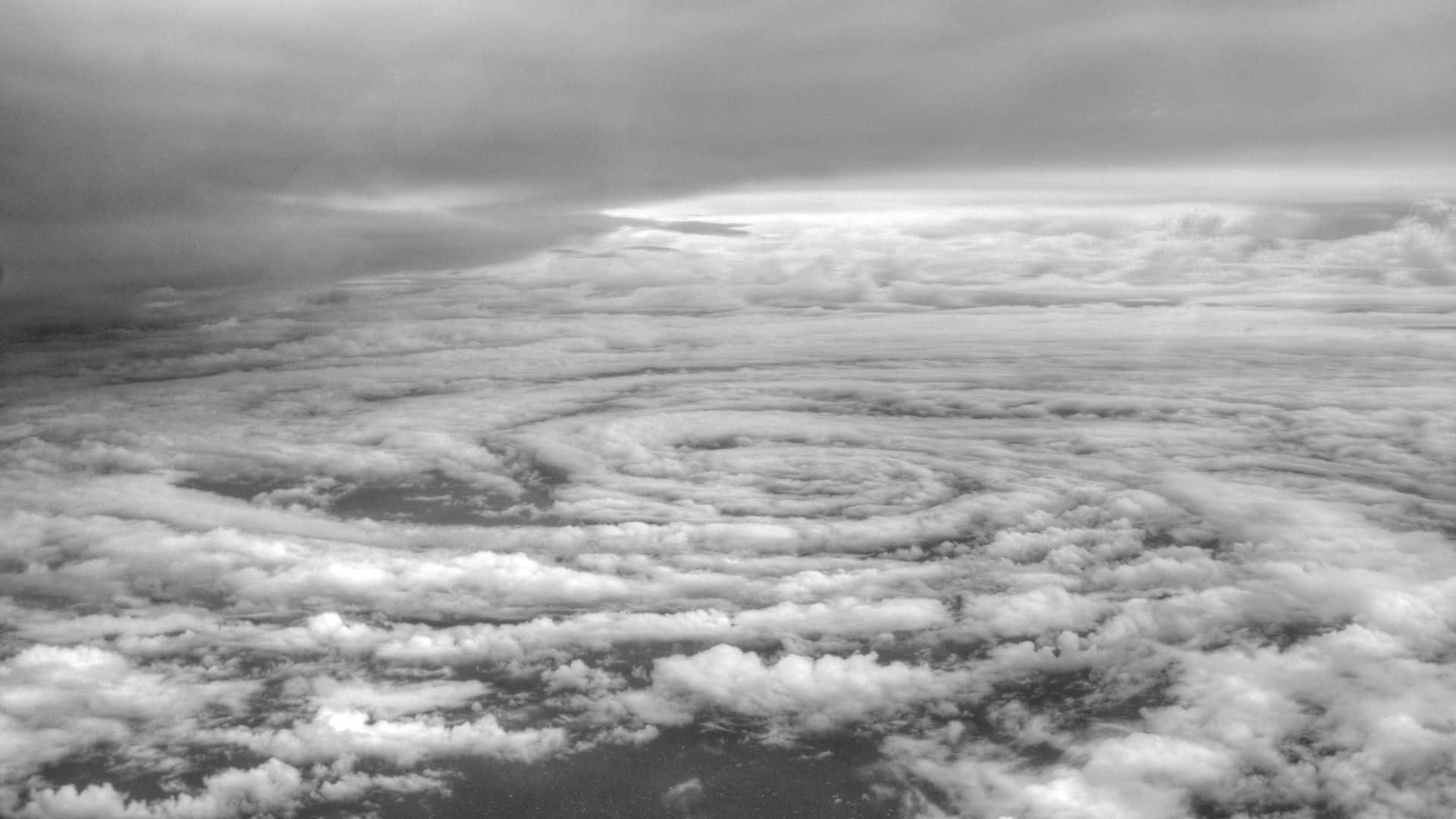 Cyclone, vortex, swirling cloud patterns, Full HD Desktop Wallpaper