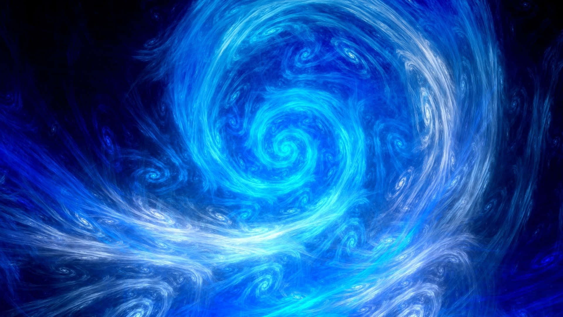 Cyclone, electric blue, white energy, Full HD Desktop Wallpaper