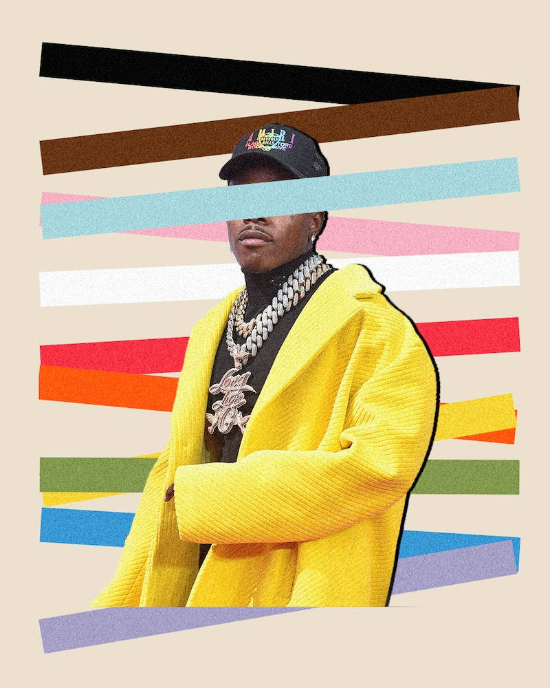 DaBaby Phone, turquoise, diagonal stripes, SD Phone Wallpaper