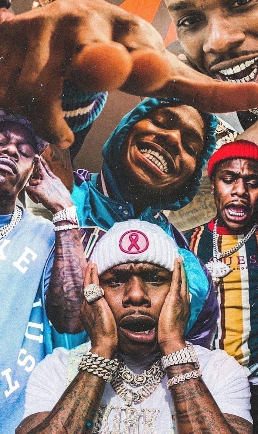 Dababy Phone, rappers, expressive faces, HD Phone Wallpaper