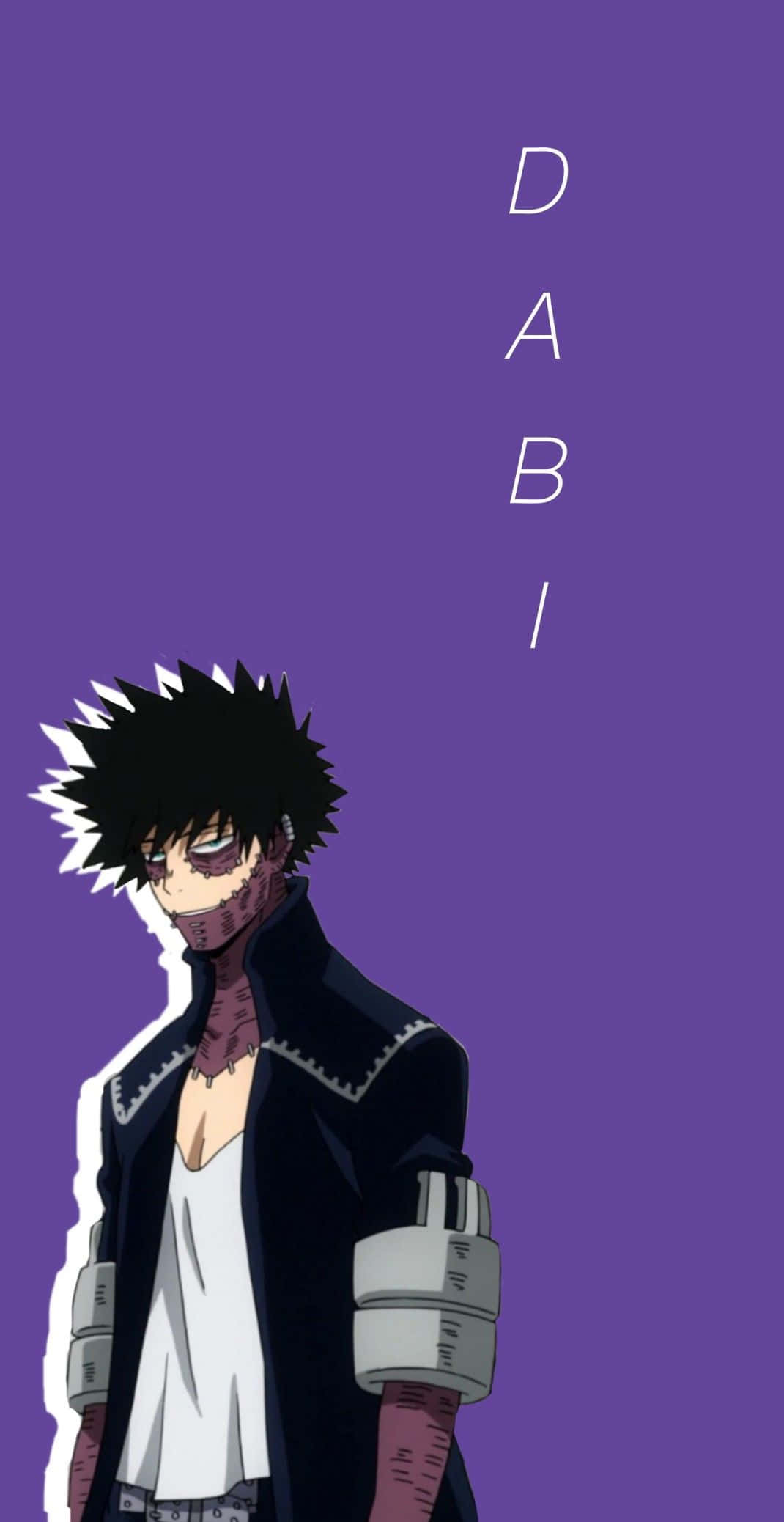 Dabi, purple, white, Full HD Phone Wallpaper