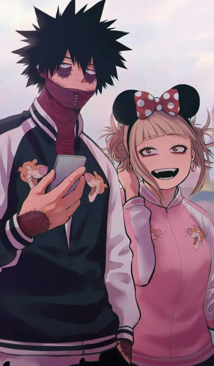 Dabi Aesthetic, anime characters, matching jackets, SD Phone Wallpaper