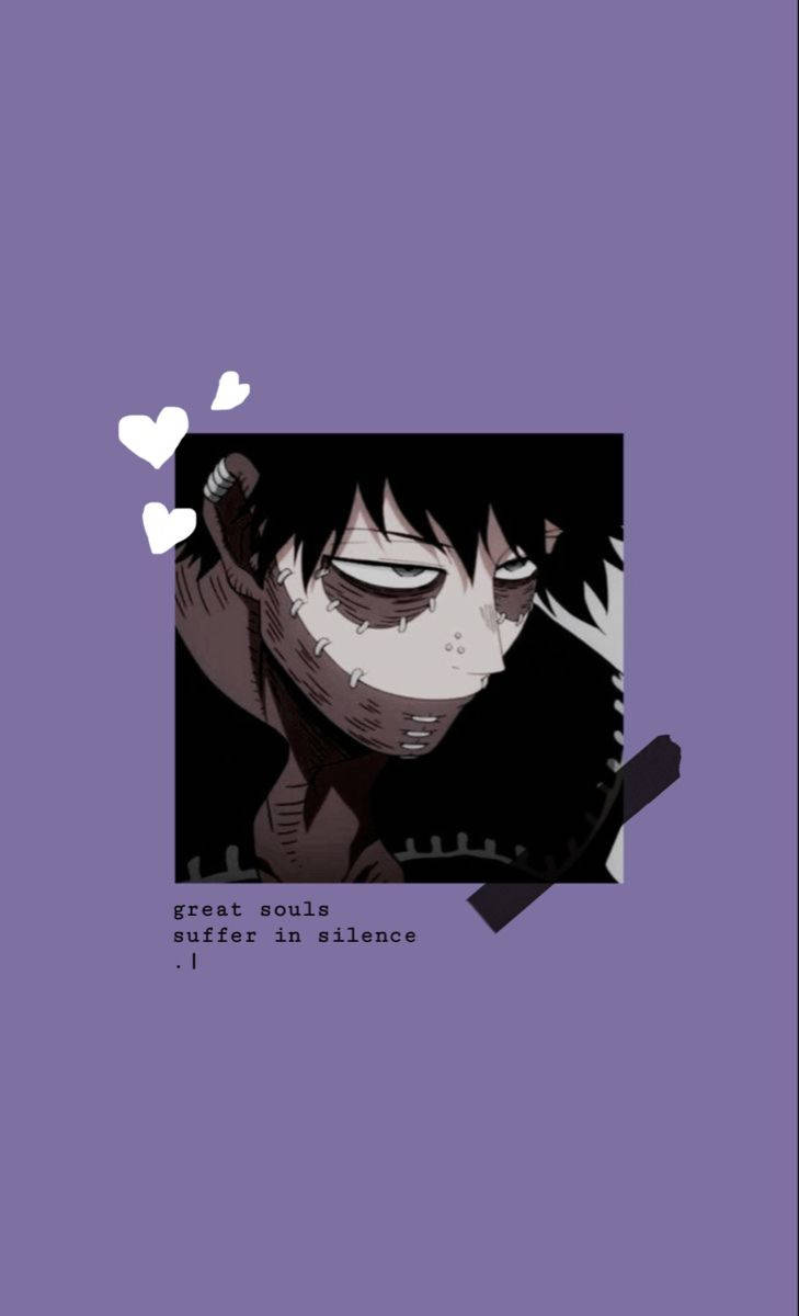 Dabi, stitched face, closed eyes, SD Phone Wallpaper