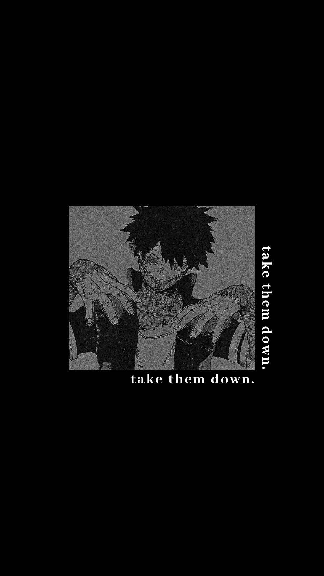 Dabi Aesthetic, spiky hair, scarred face, Full HD Phone Wallpaper