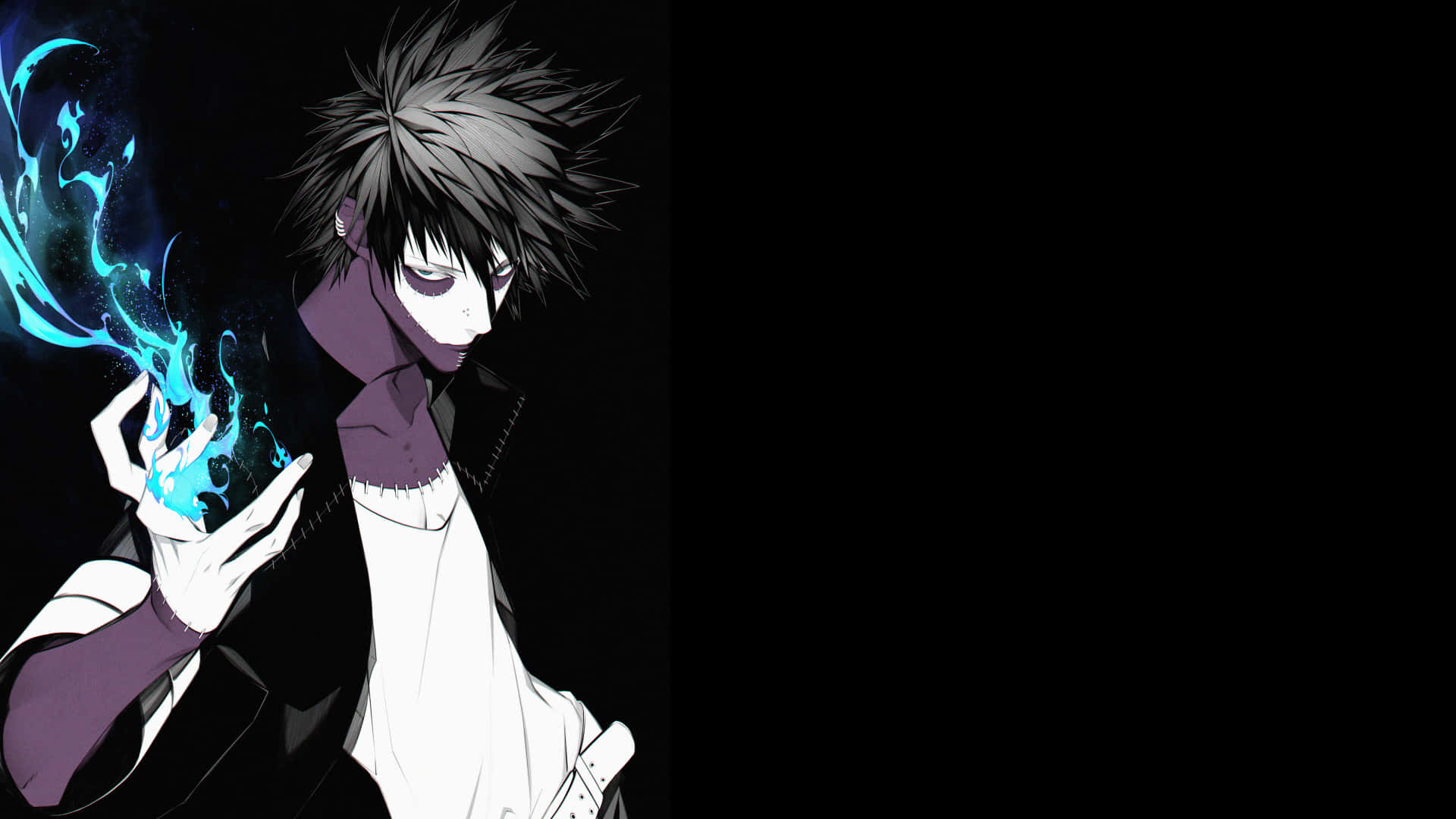 Dabi, Boku no Hero, spiky-haired, Full HD Desktop Wallpaper