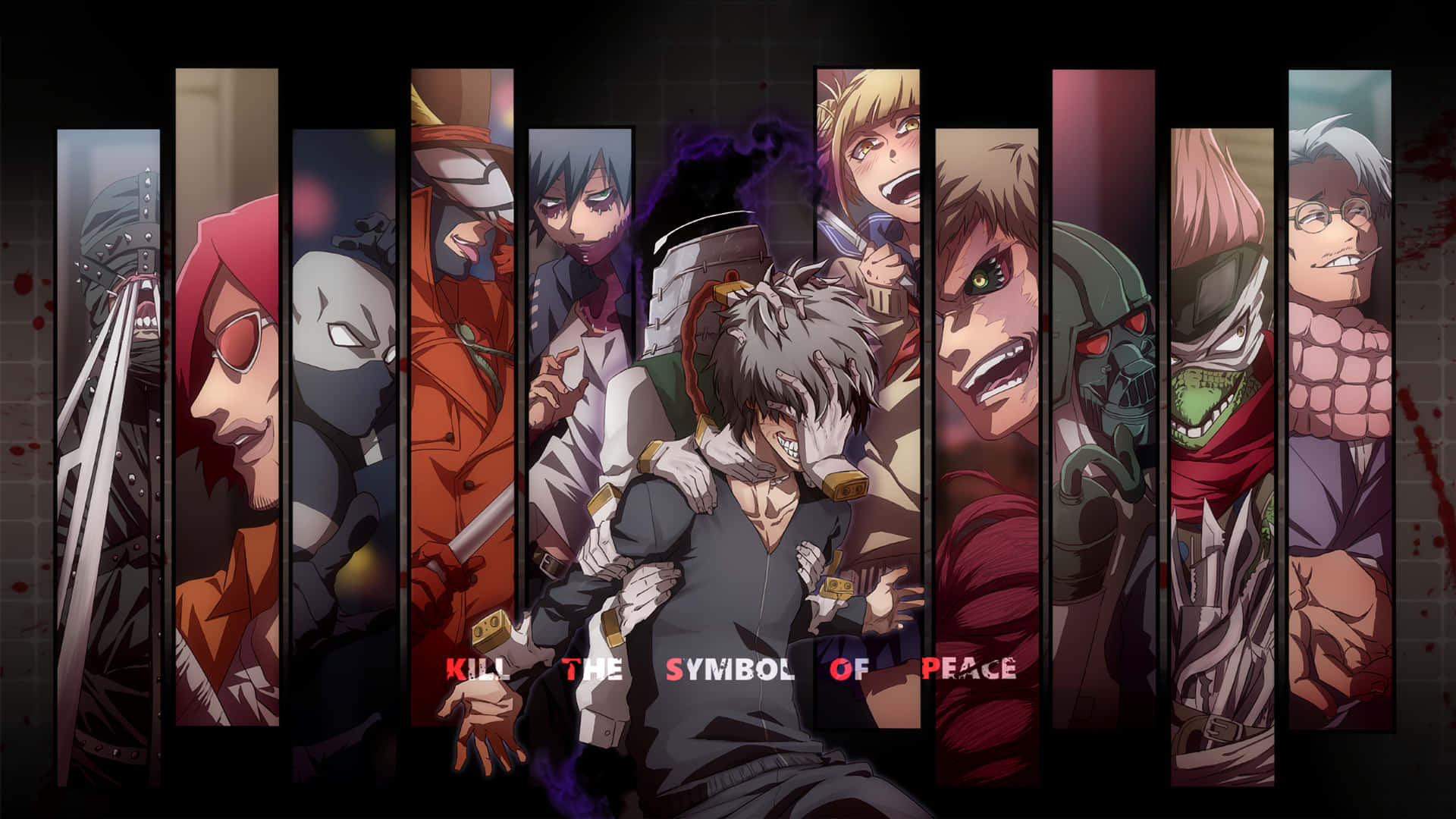 Dabi, Boku No Hero, KILL THE SYMBOL OF PEACE, Full HD Desktop Wallpaper