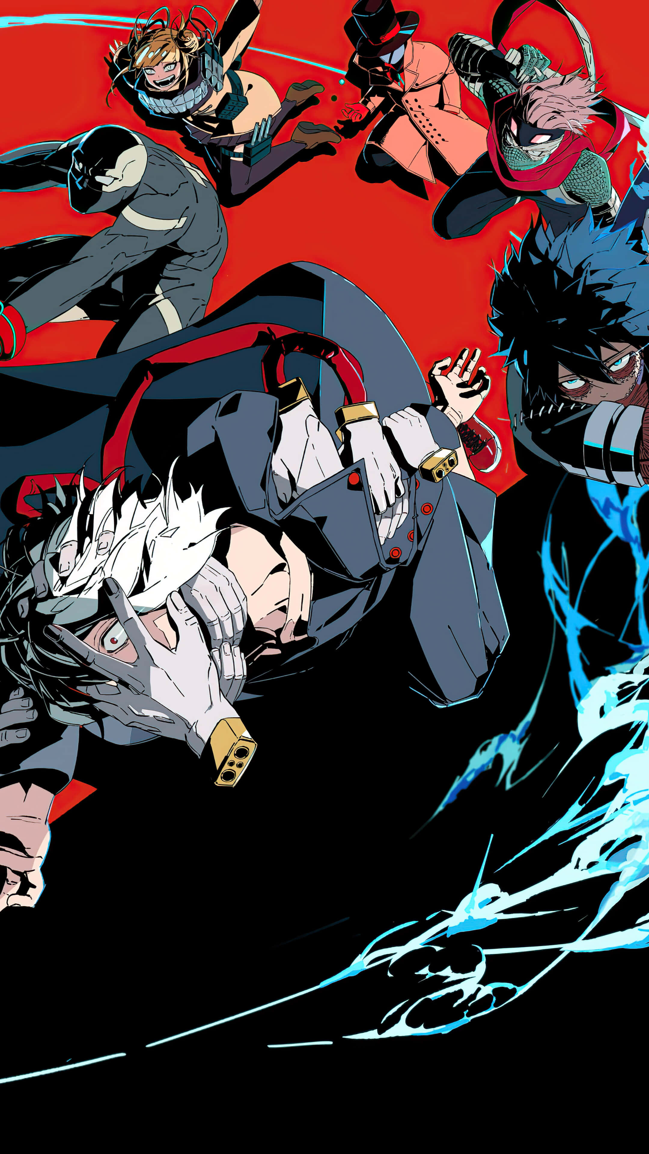 Dabi Phone, 2160 x 3840, anime characters, 4K Phone Wallpaper