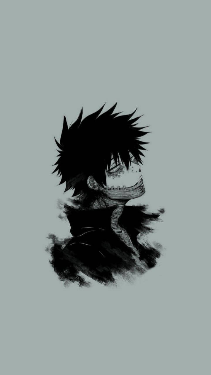 Dabi, spiky-haired, bandaged mouth, HD Phone Wallpaper
