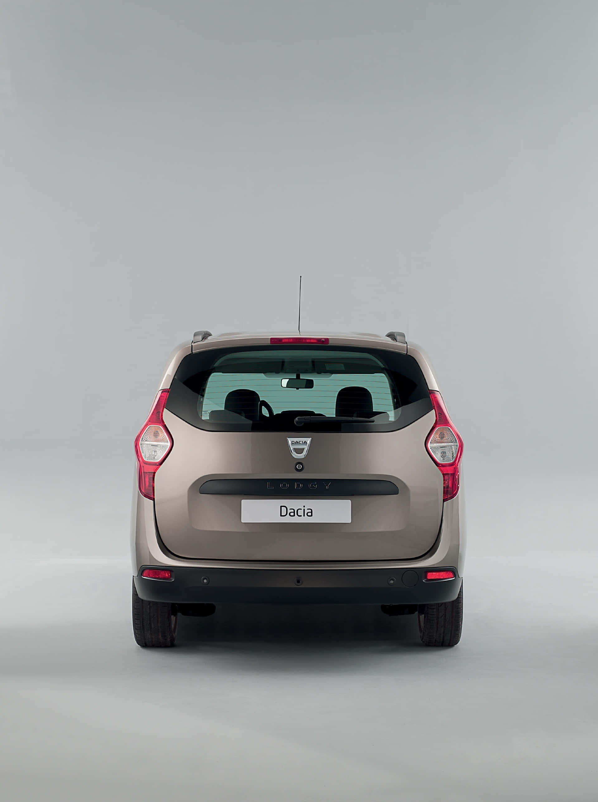 Dacia Lodgy, beige, Rear view, 2K Phone Wallpaper