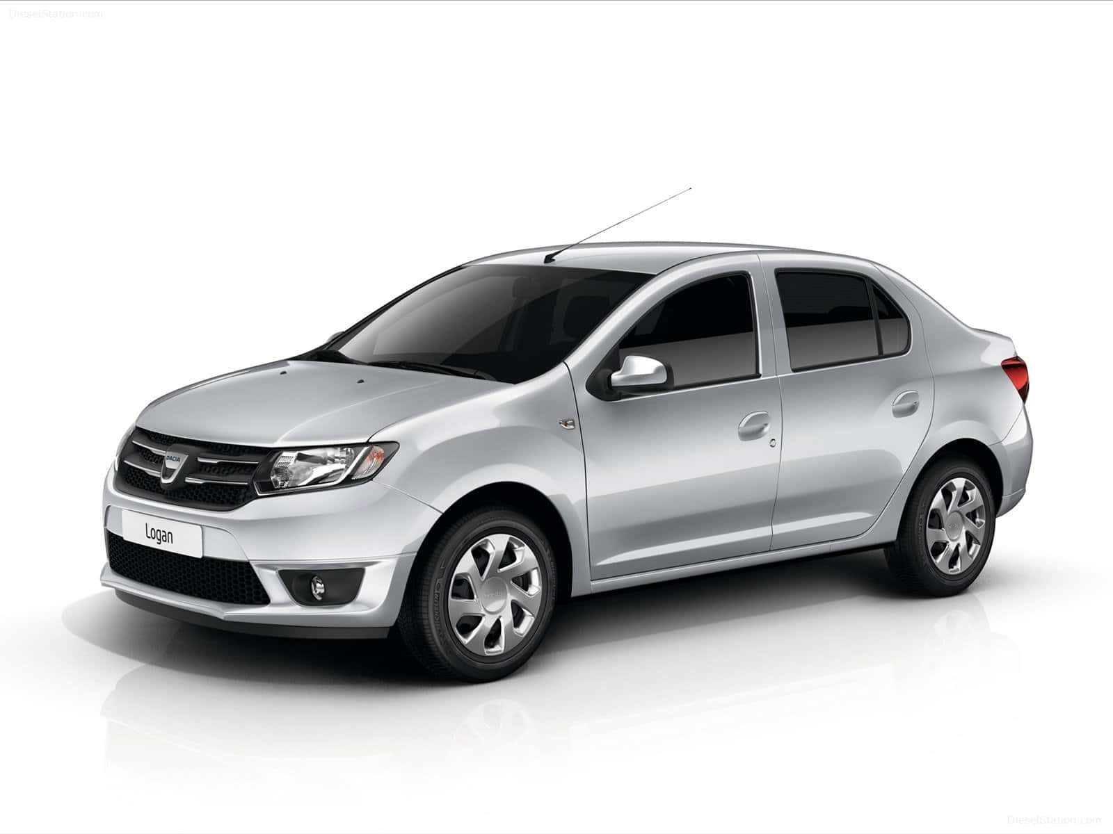Dacia Logan, silver, sedan, HD Desktop Wallpaper