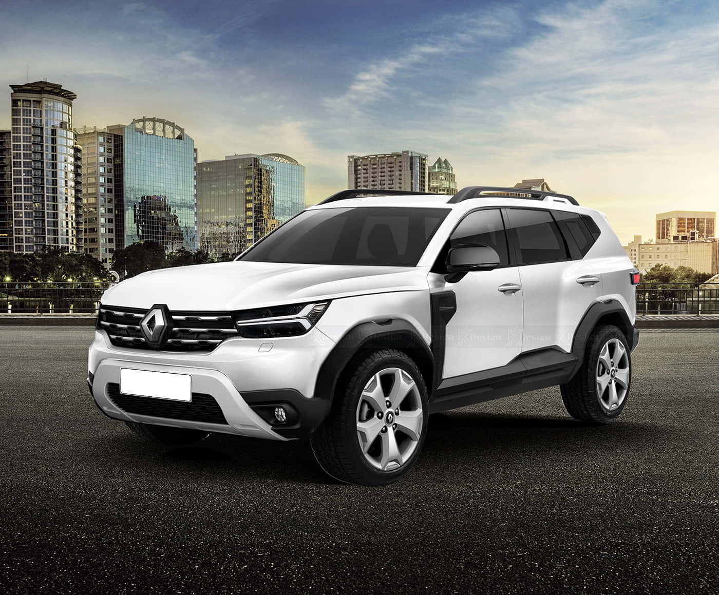 Dacia 1400, white, SUV, HD Desktop Wallpaper