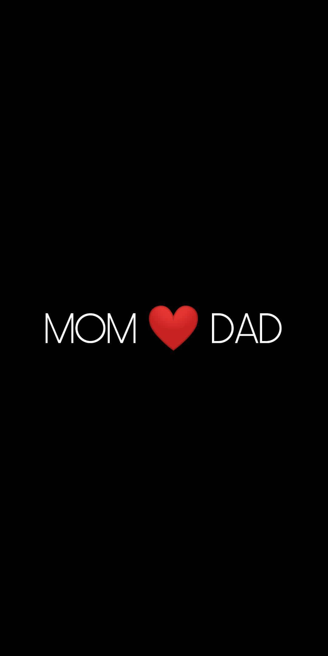 Daddy, white text, black background, Full HD Phone Wallpaper