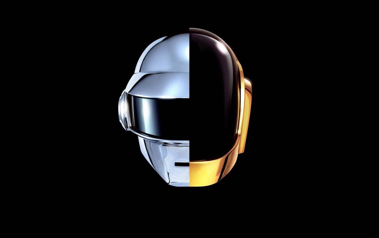 Daft Punk, chrome, gold, HD Desktop Wallpaper