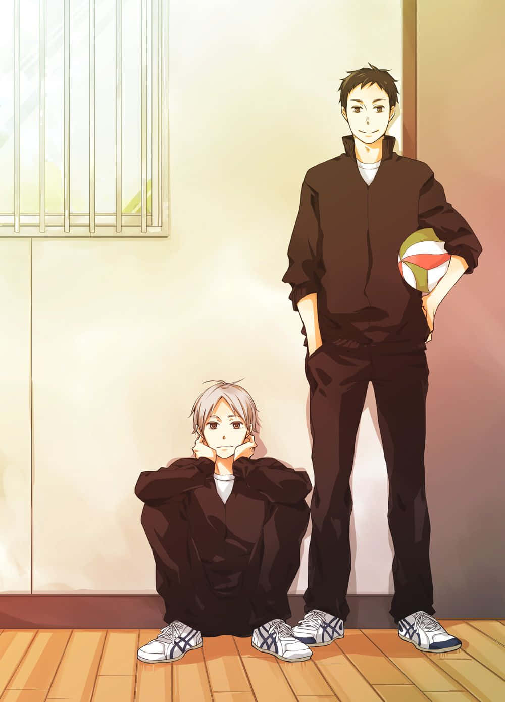 Daichi Sawamura, volleyball, dark athletic wear, HD Phone Wallpaper