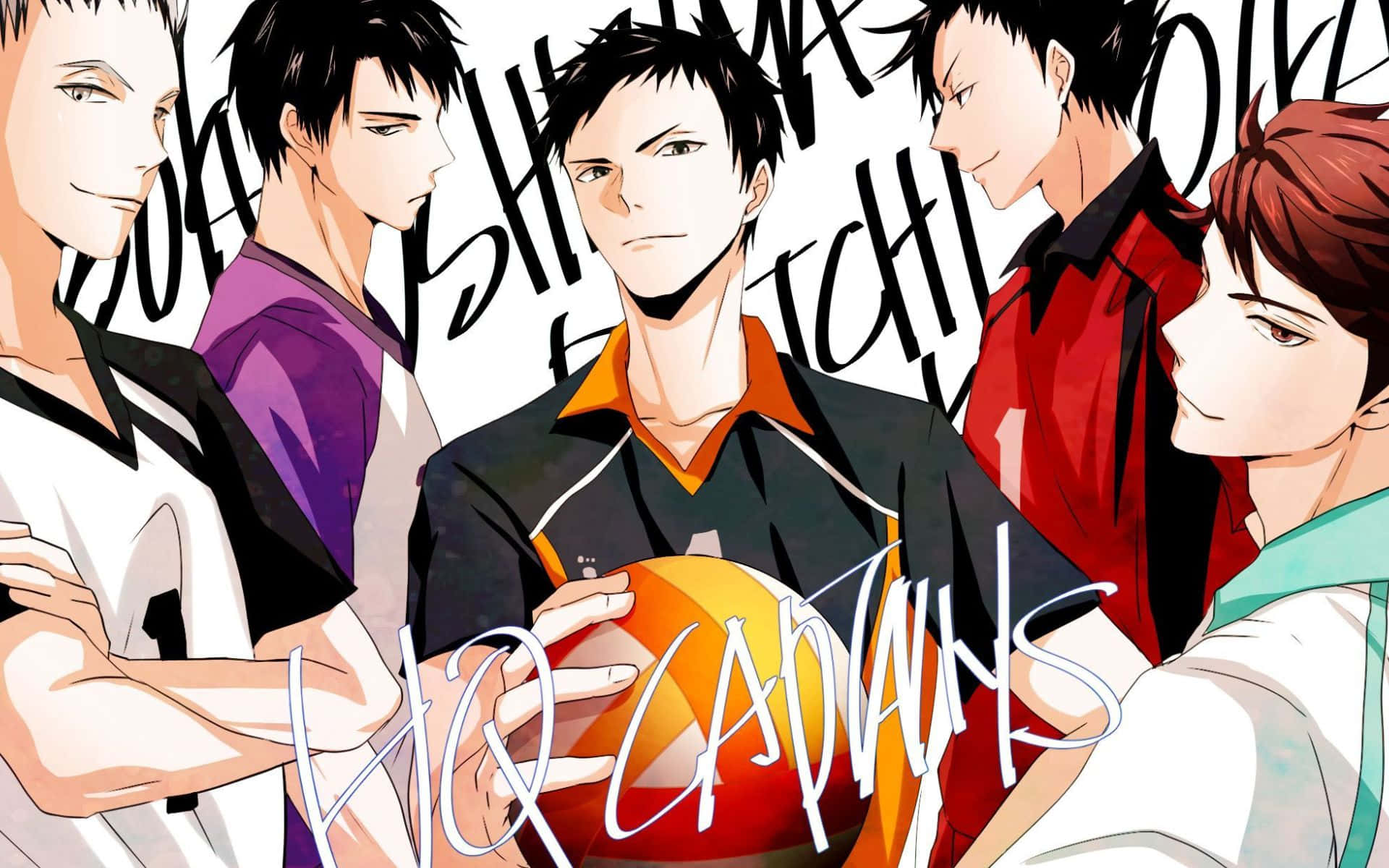 Daichi Sawamura, anime volleyball players, team jerseys, Full HD Desktop Wallpaper
