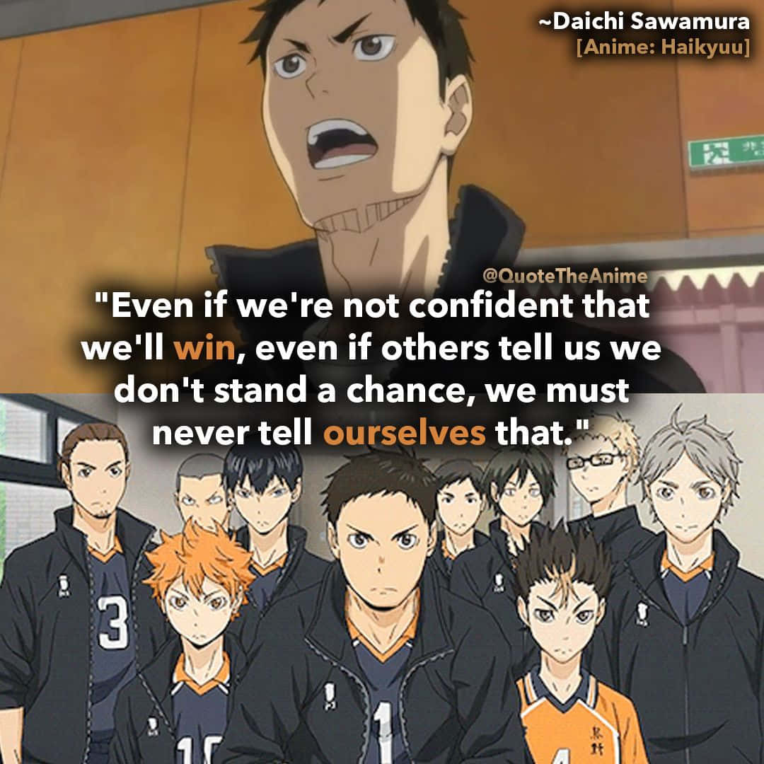 Daichi Sawamura, volleyball team, gym, SD Desktop Wallpaper