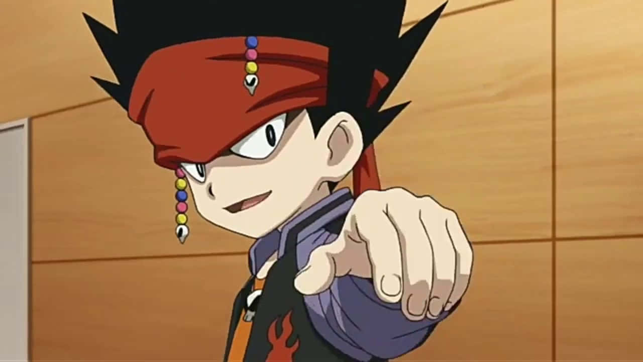 Daigo Kurogami, red eye patch, spiked black hair, HD Desktop Wallpaper