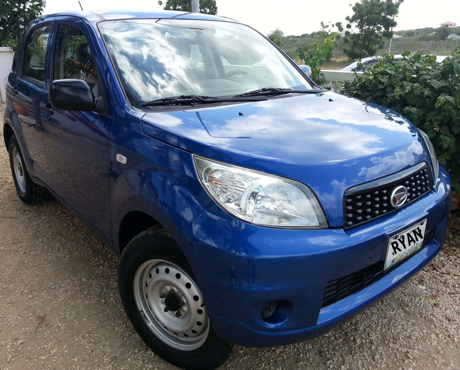 Daihatsu Terios, shiny blue, compact car, HD Desktop Wallpaper