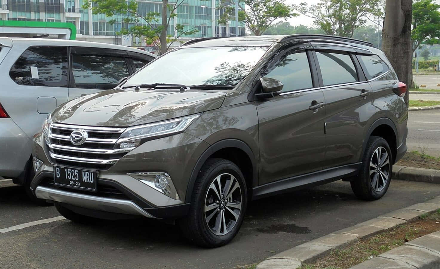 Daihatsu Terios, gray, SUV, HD Desktop Wallpaper