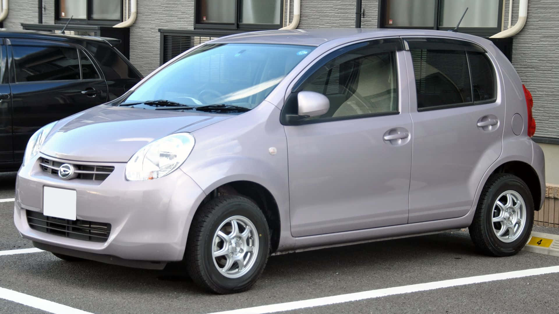 Daihatsu, compact SUV, silver, Full HD Desktop Wallpaper