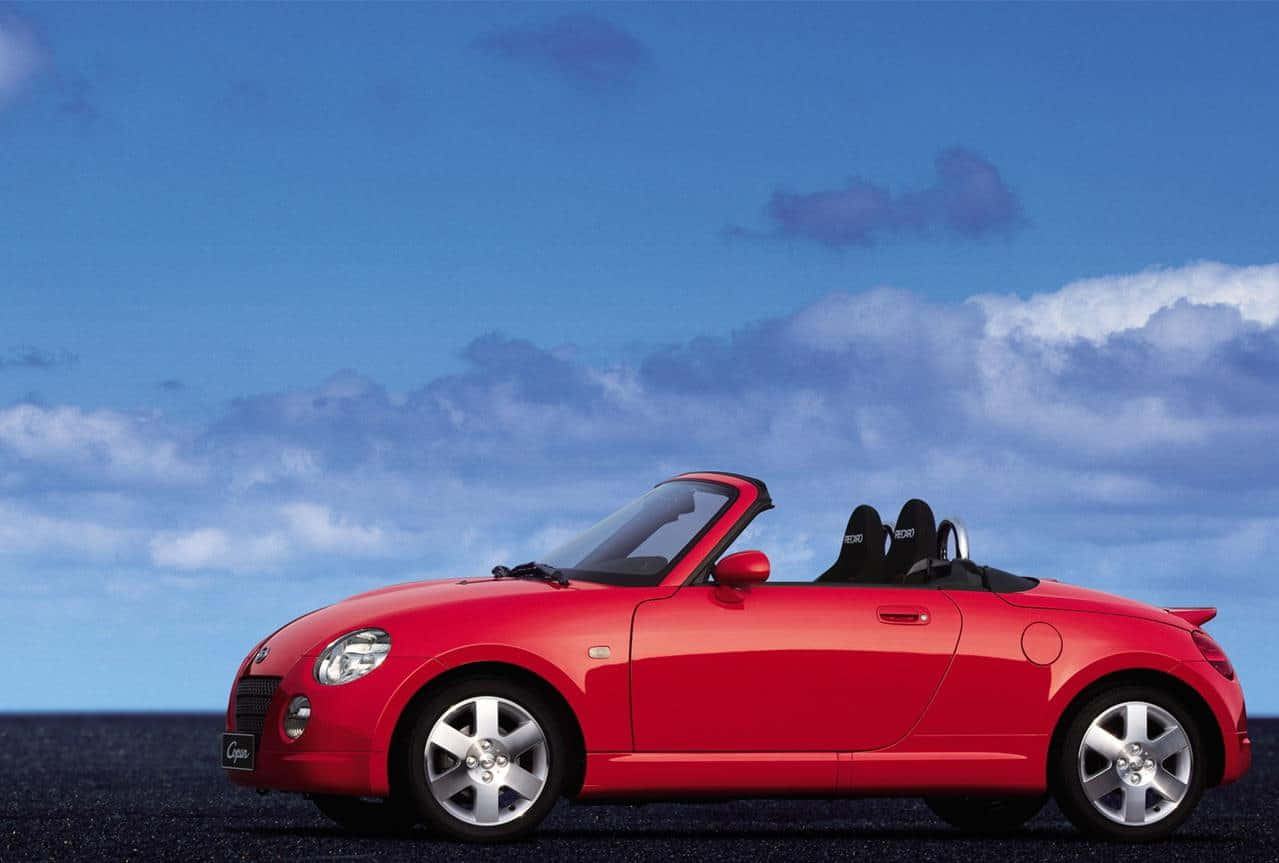 Daihatsu, 1279 x 863, vibrant red, SD Desktop Wallpaper