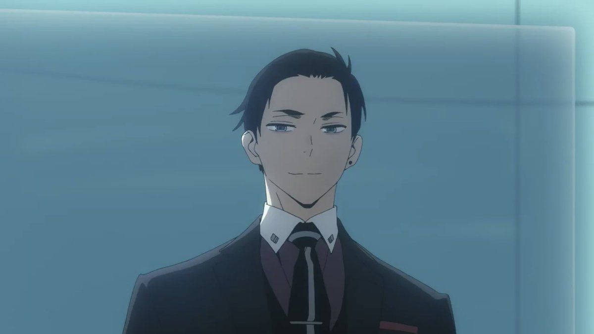 Daisuke Kambe, dark suit, tie, SD Desktop Wallpaper