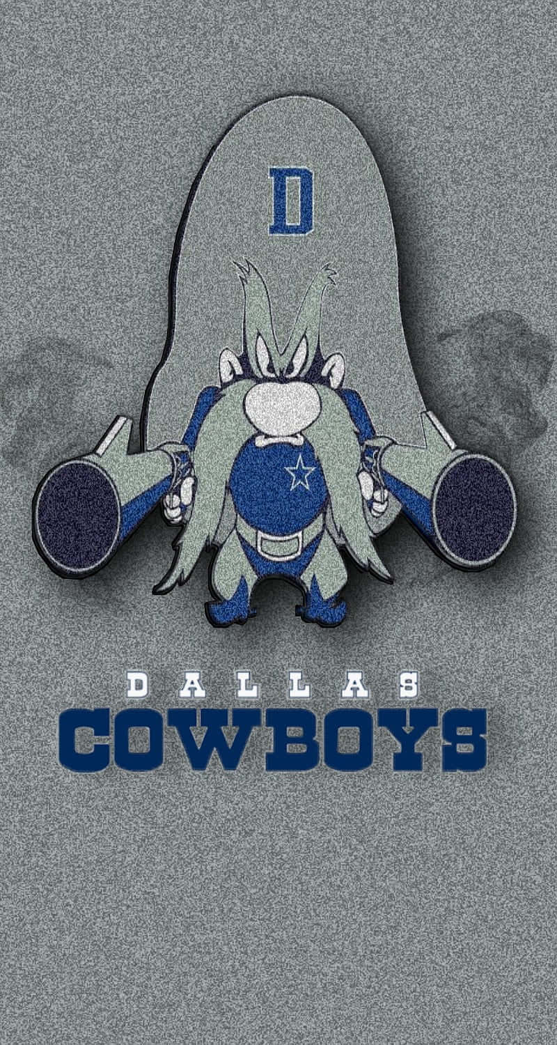 Dallas Cowboys, iPhone, cartoon rabbit, HD Phone Wallpaper
