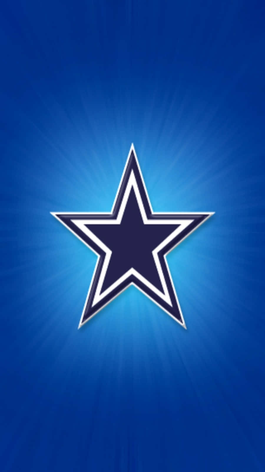 Dallas Cowboys, navy blue star, white outline, HD Phone Wallpaper