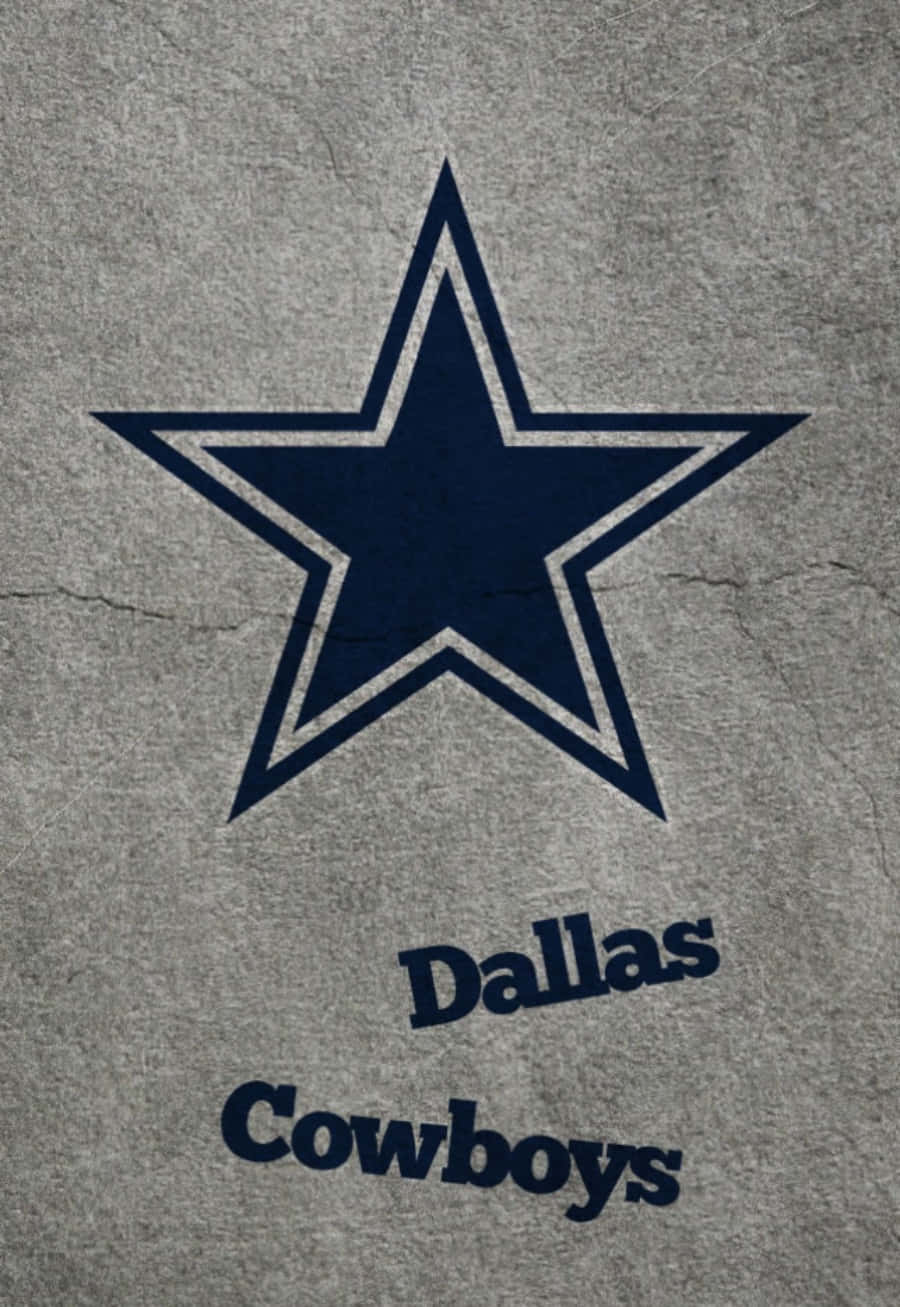 Dallas Cowboys, star logo, navy blue, HD Phone Wallpaper