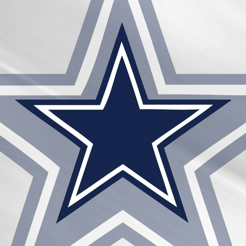 Dallas Cowboys, star logo, white fabric, SD Desktop Wallpaper