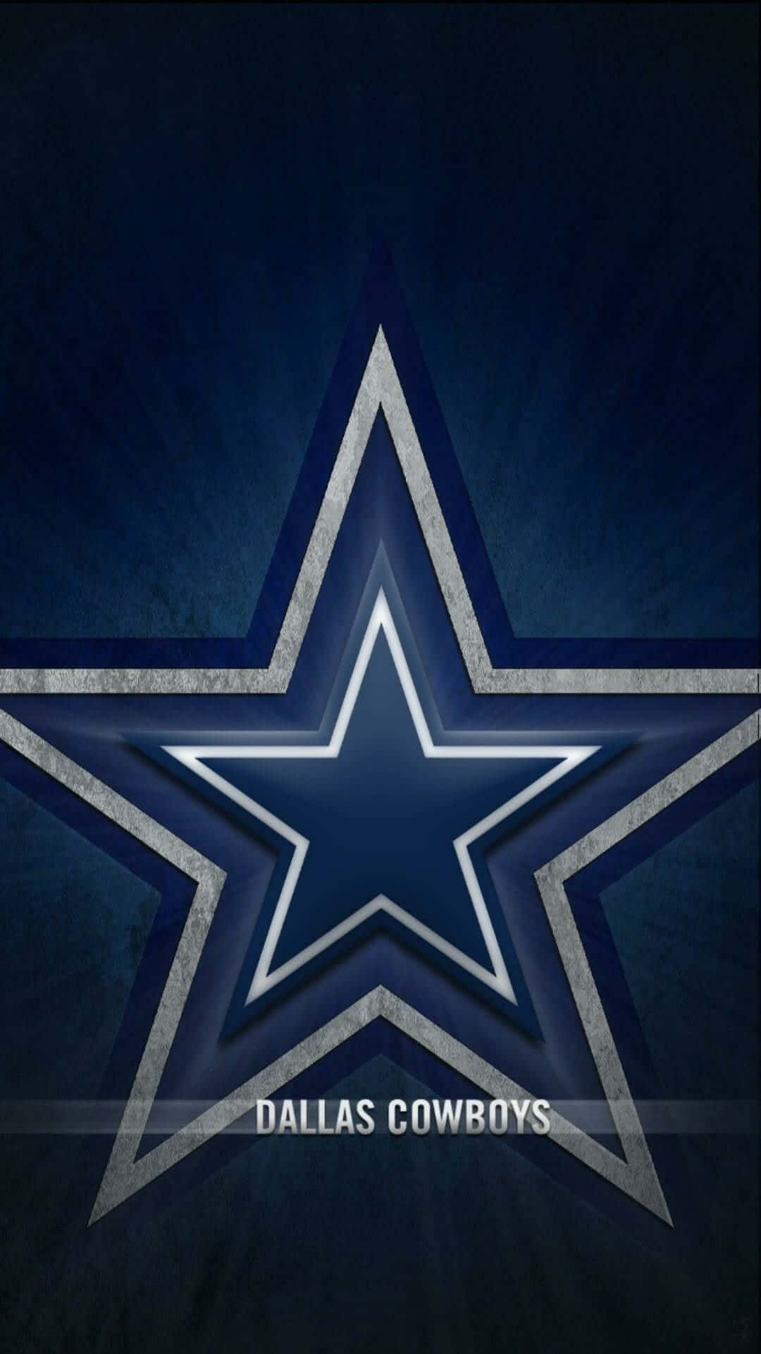 Dallas Cowboys, Dark Blue, star logo, Full HD Phone Wallpaper