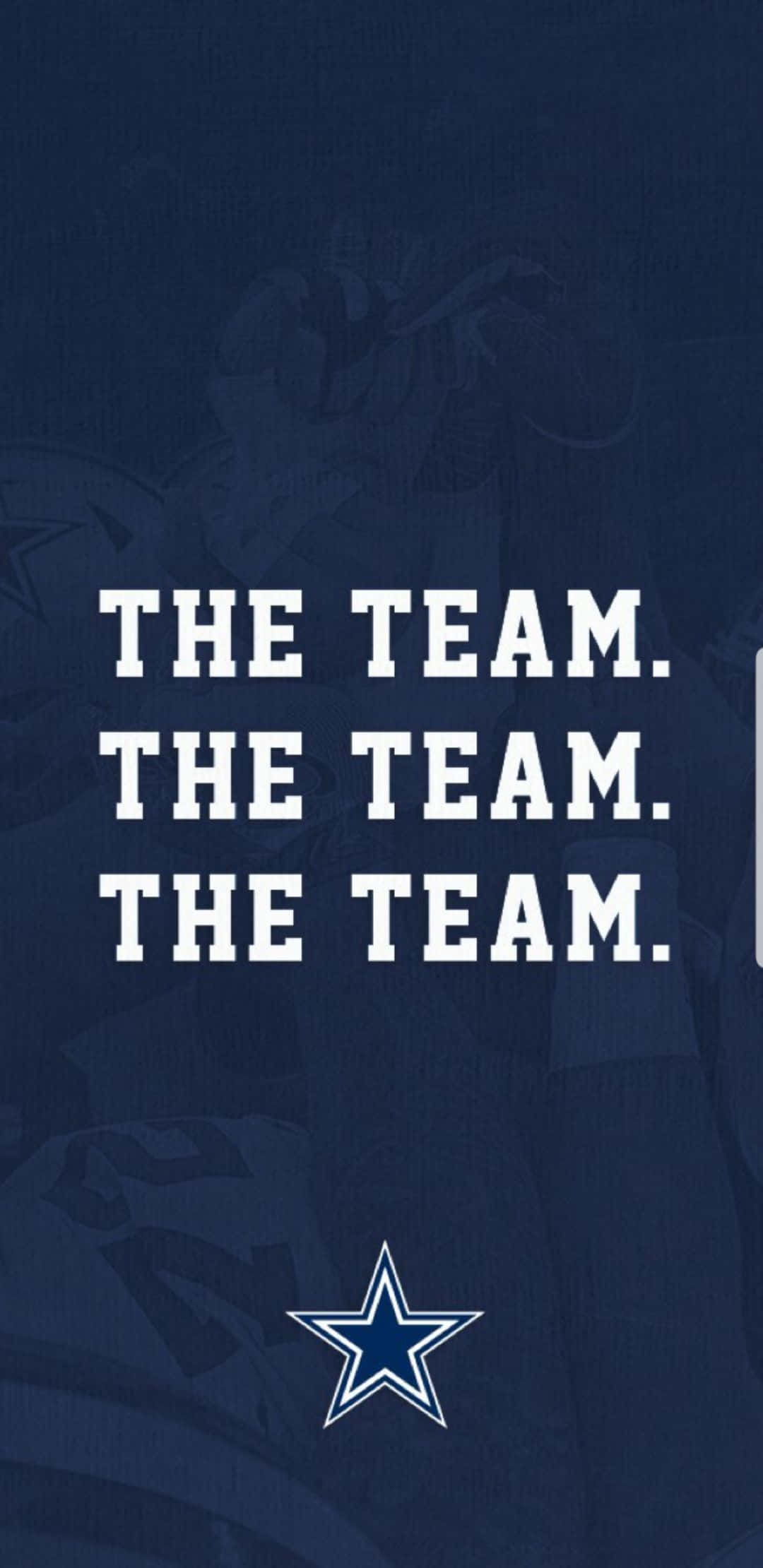 Dallas Cowboys, THE TEAM, dark blue, Full HD Phone Wallpaper