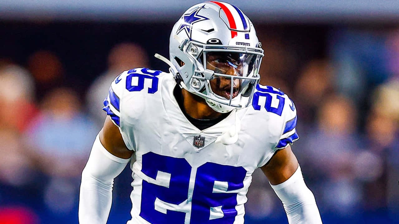 Dallas Cowboys, number 26, white and blue uniform, HD Desktop Wallpaper