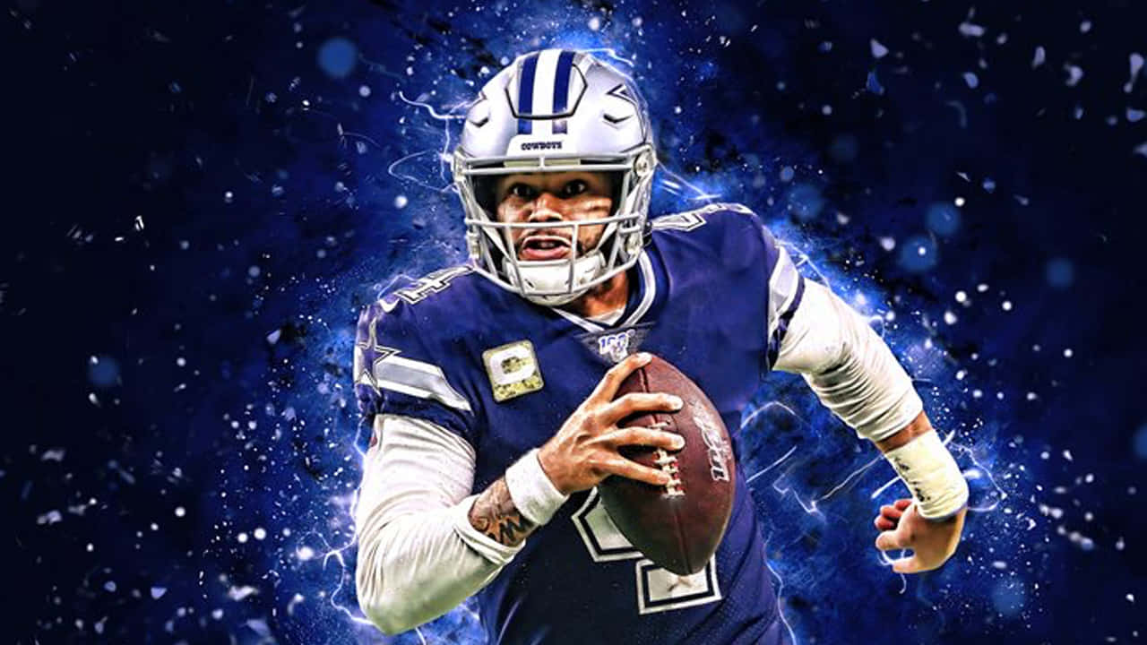 Dallas Cowboys, quarterback, helmets, HD Desktop Wallpaper