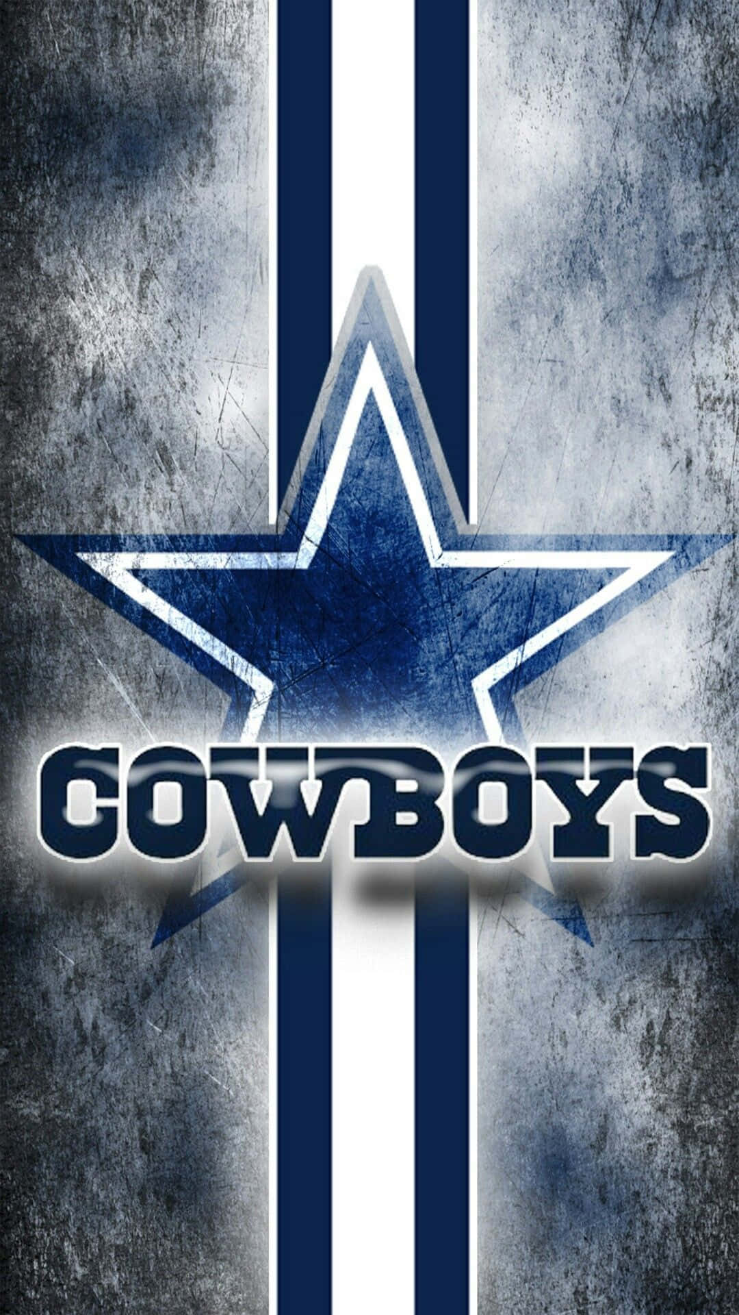 Dallas Cowboys, blue star logo, COWBOYS text, Full HD Phone Wallpaper