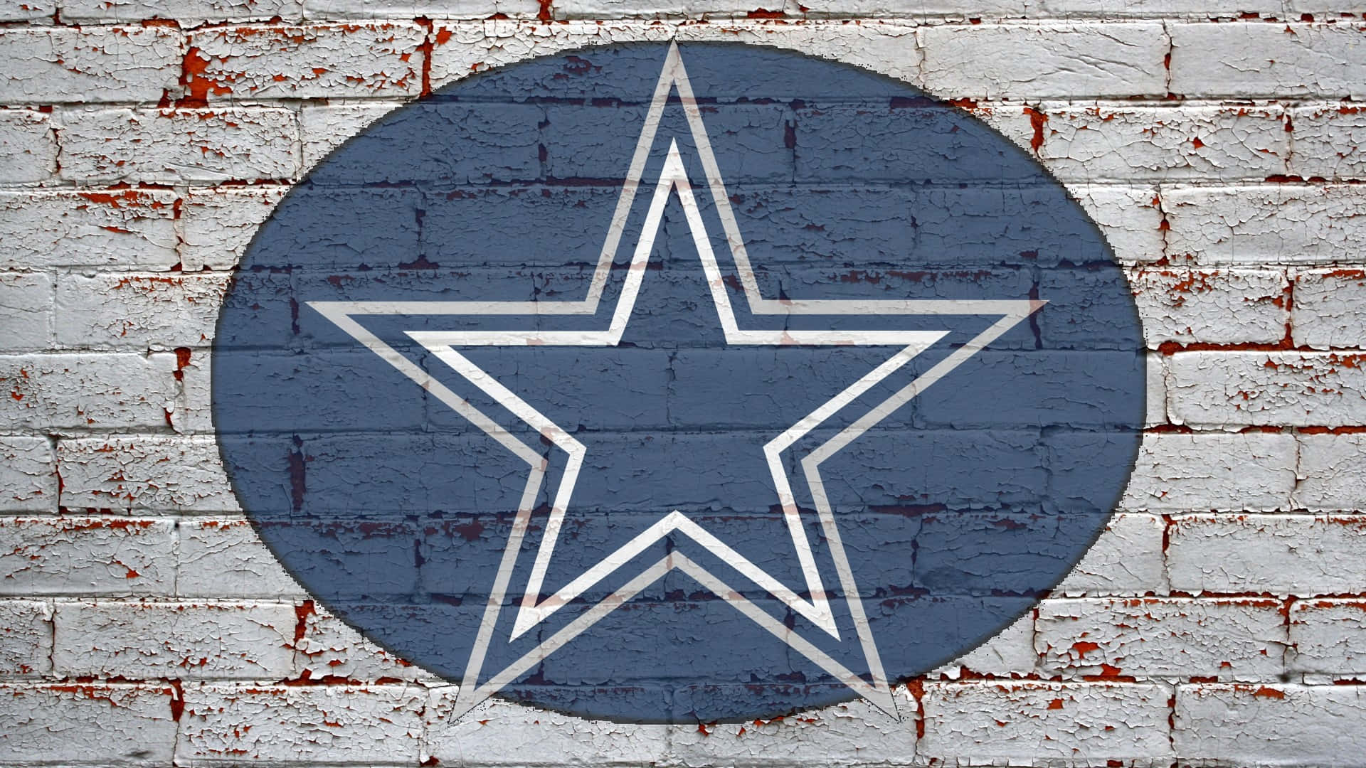 Dallas Cowboys Star, blue, white, Full HD Desktop Wallpaper