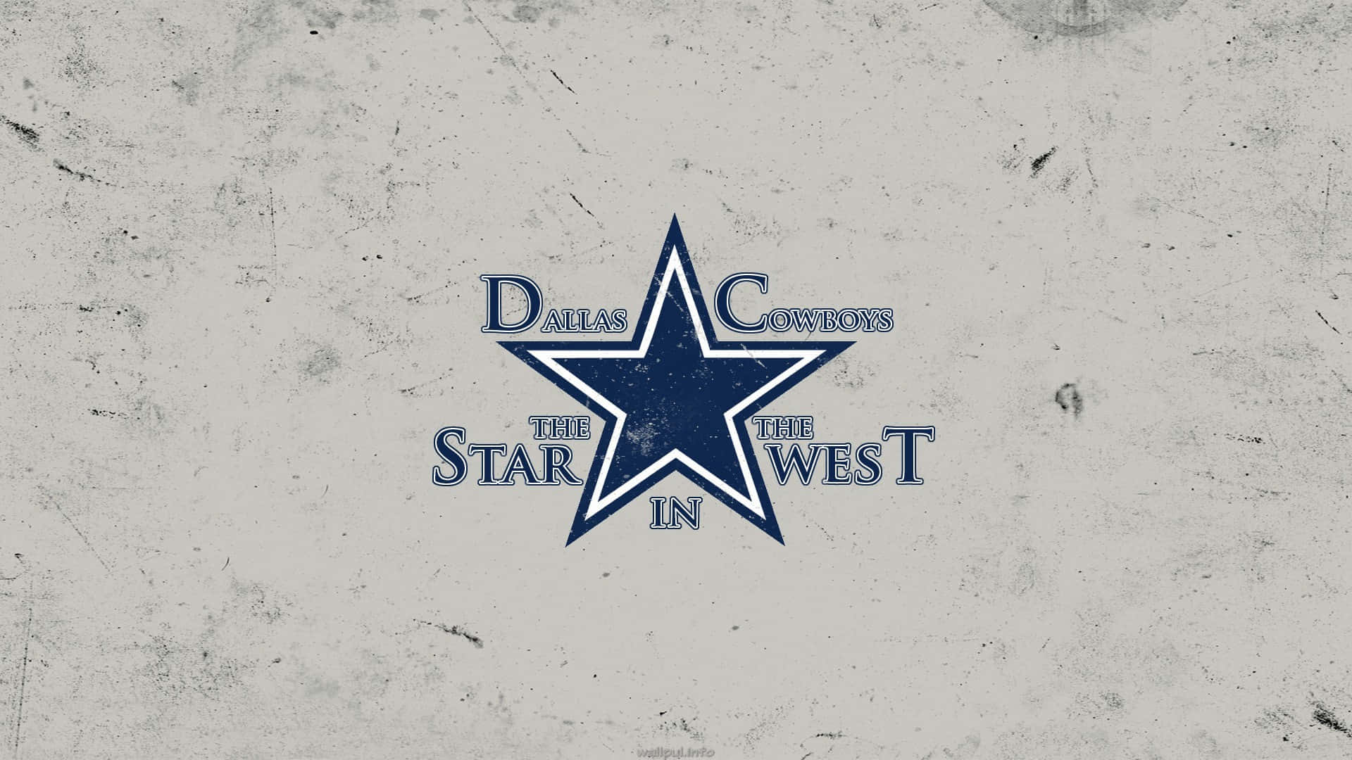 Dallas Cowboys, star logo, blue, Full HD Desktop Wallpaper