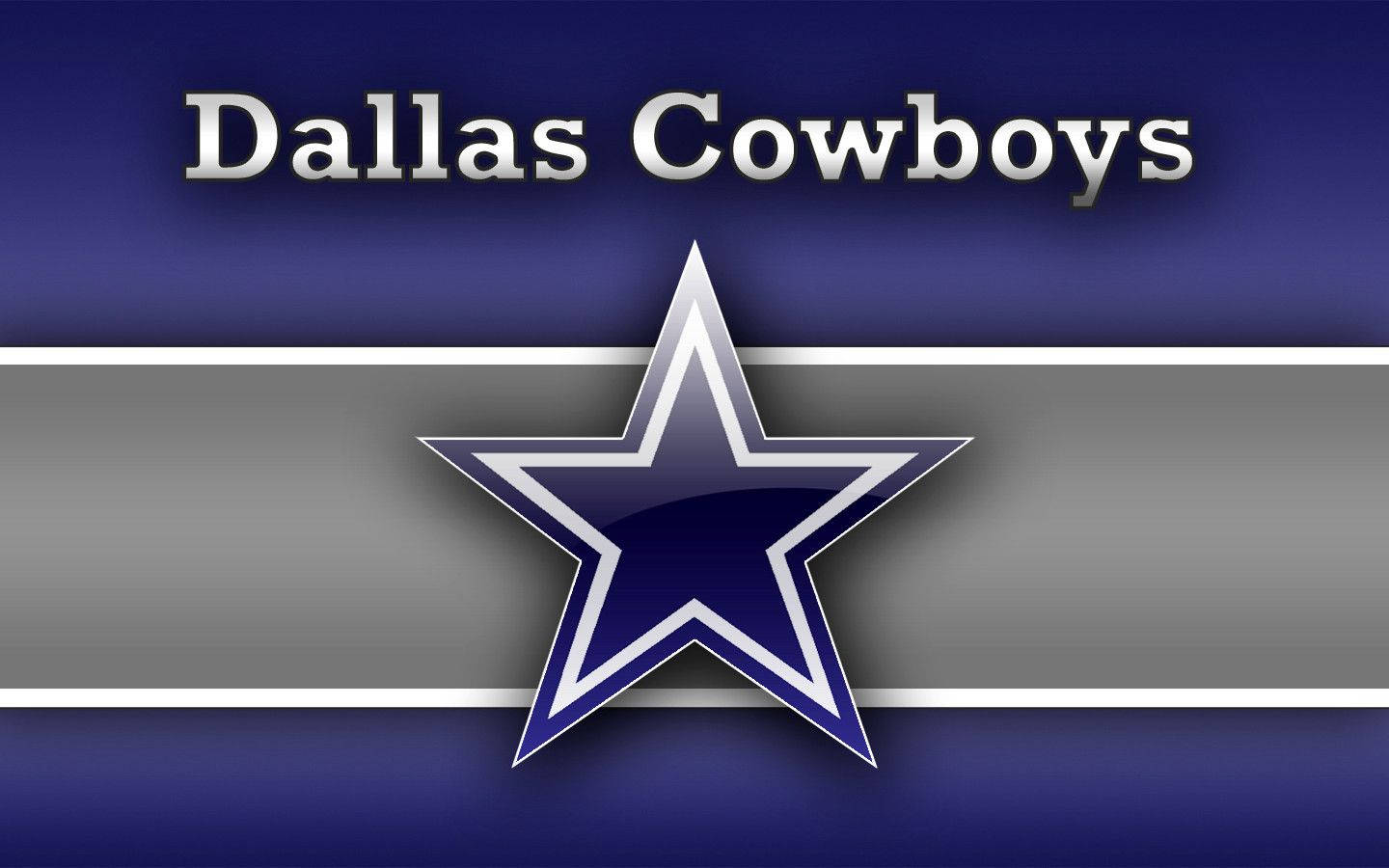 Dallas Cowboys, blue star, gray and blue stripes, HD Desktop Wallpaper