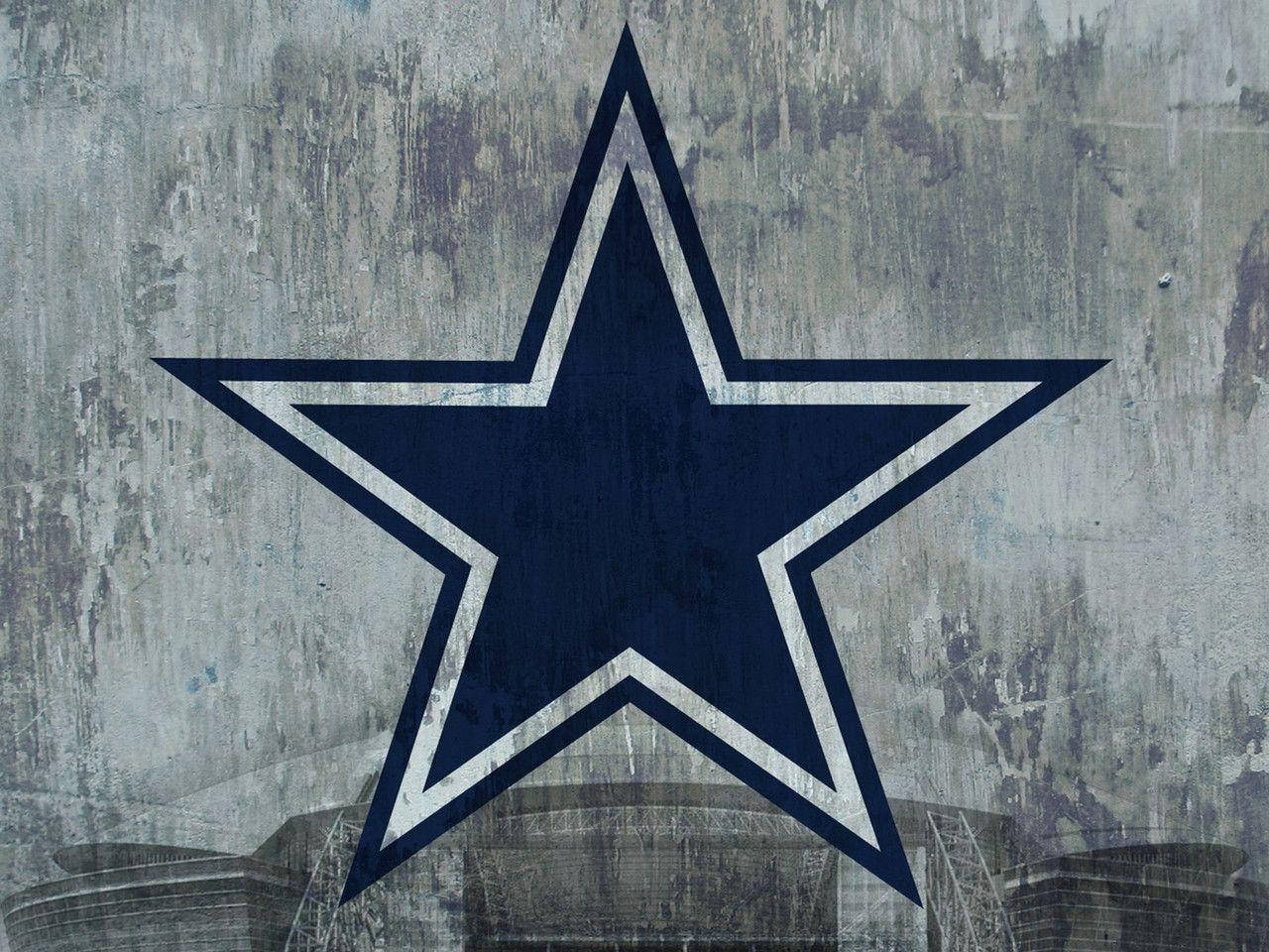 Dallas Cowboys, blue star, white outline, HD Desktop Wallpaper