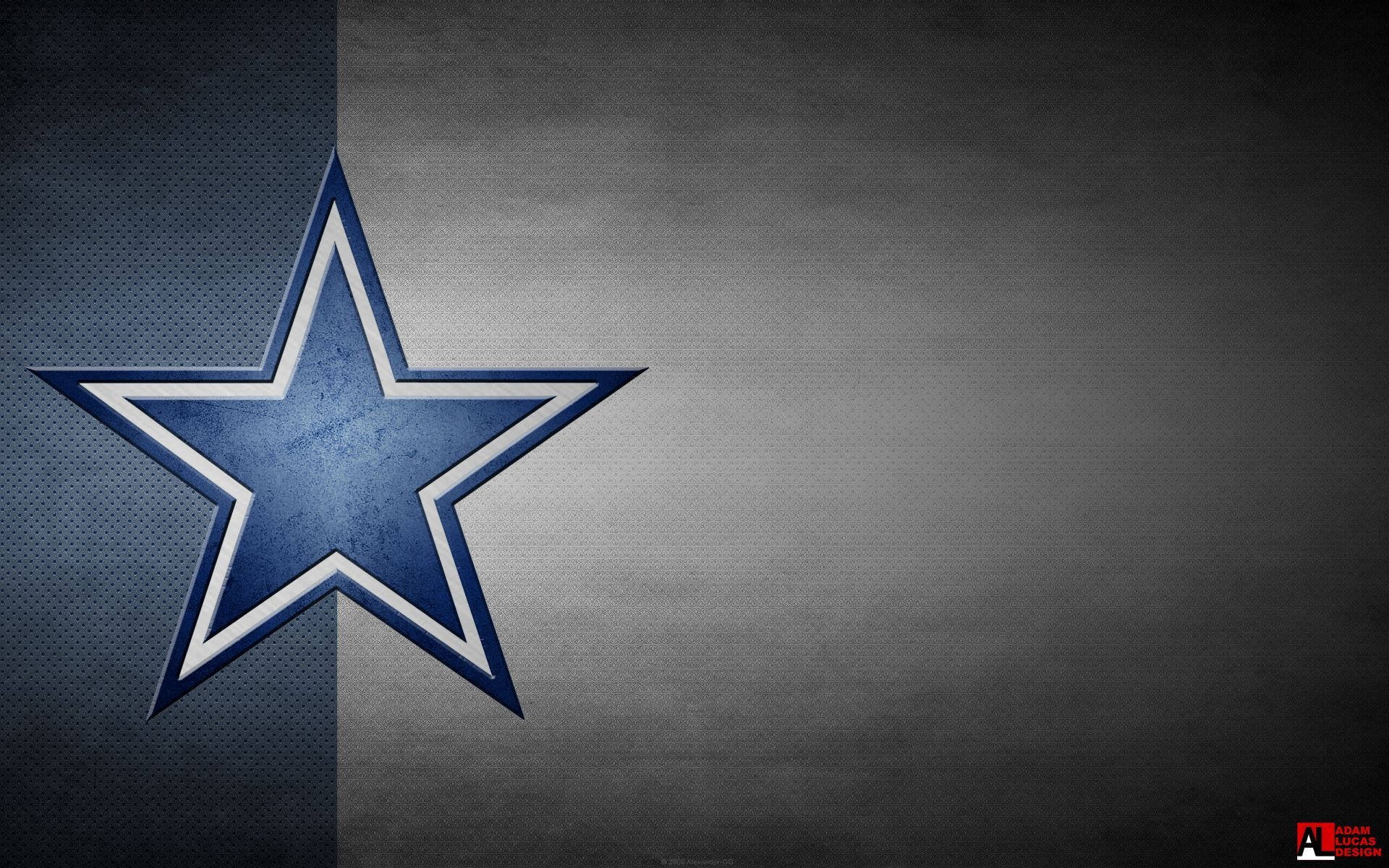 Dallas Cowboys, blue star, white trim, Full HD Desktop Wallpaper
