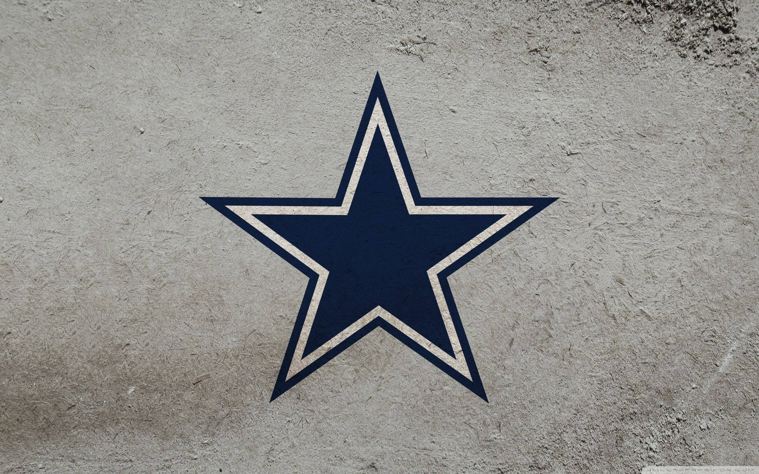 Dallas Cowboys, blue star, white outline, 2K Desktop Wallpaper