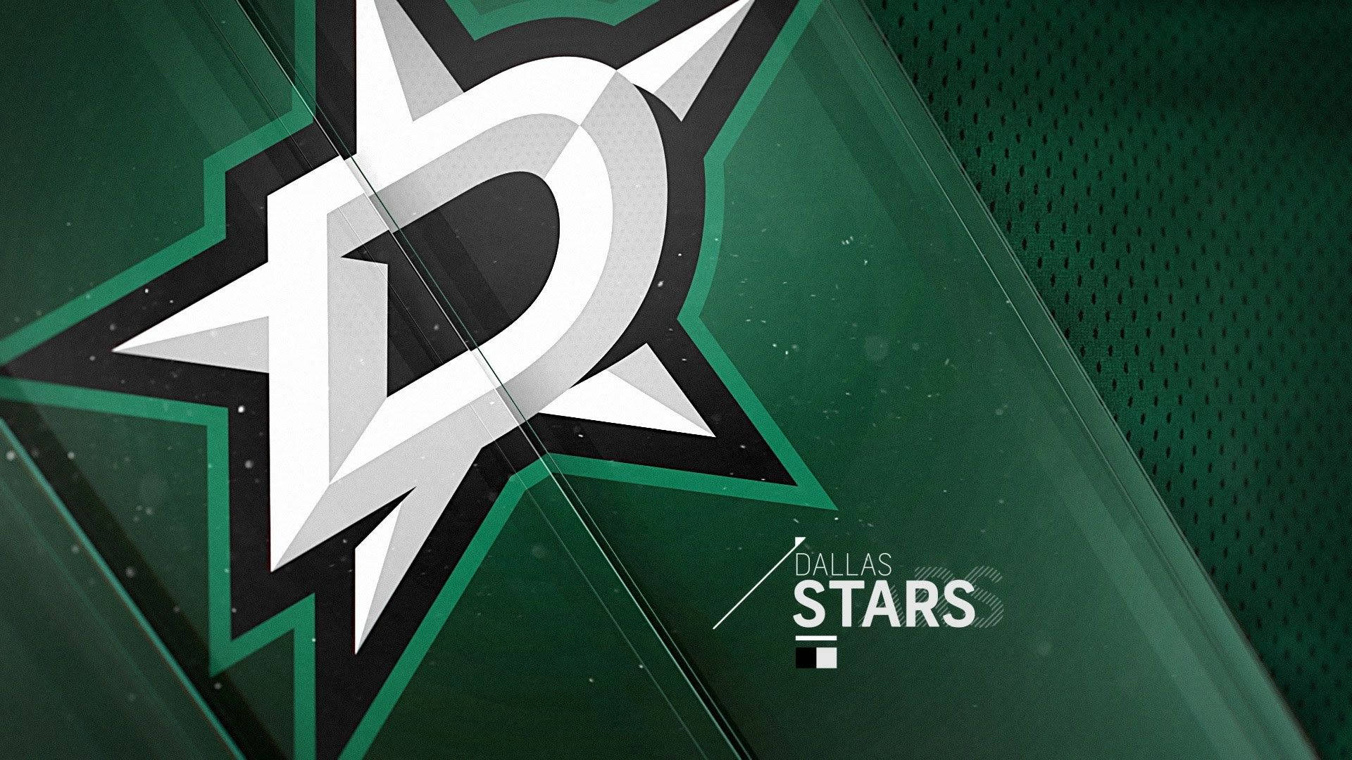 Dallas Stars, emerald green, white, Full HD Desktop Wallpaper