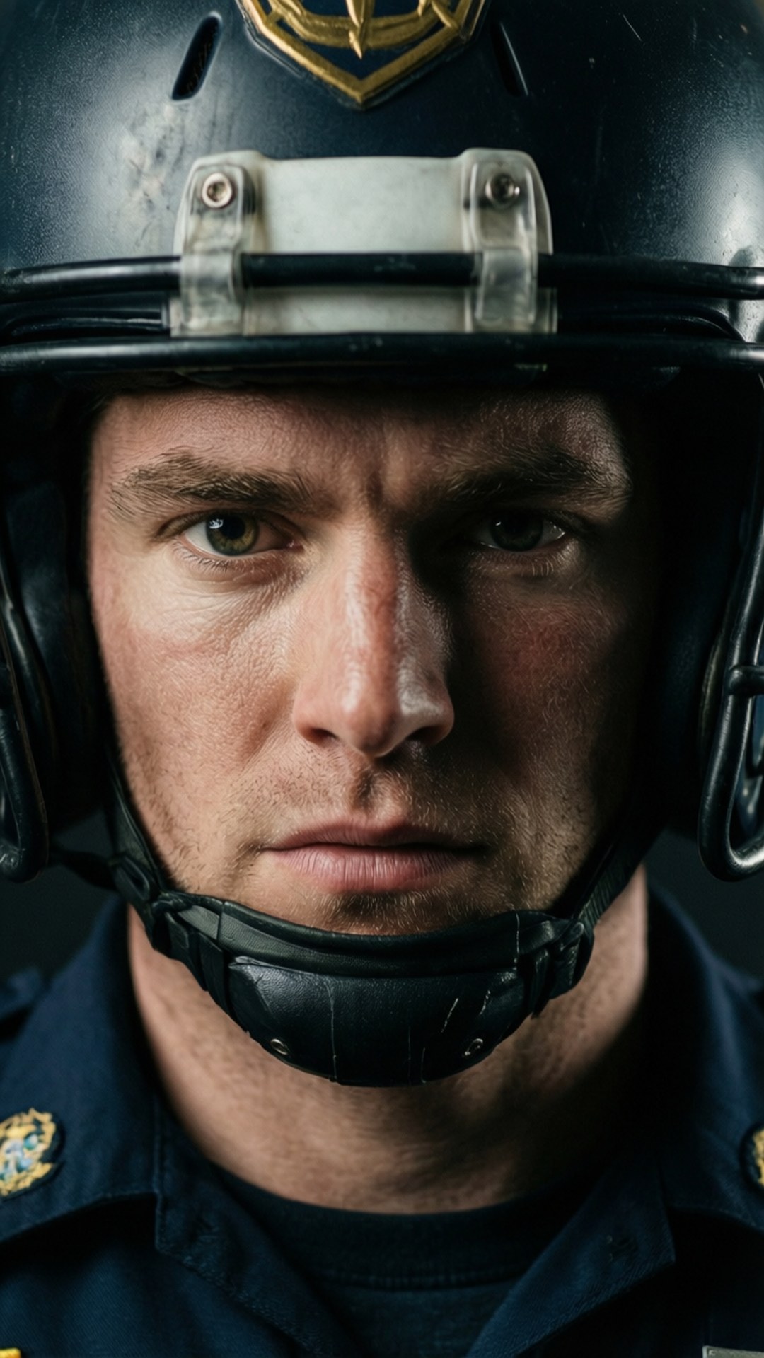 Dalton Schultz, intense portrait, dramatic lighting, Full HD Phone Wallpaper