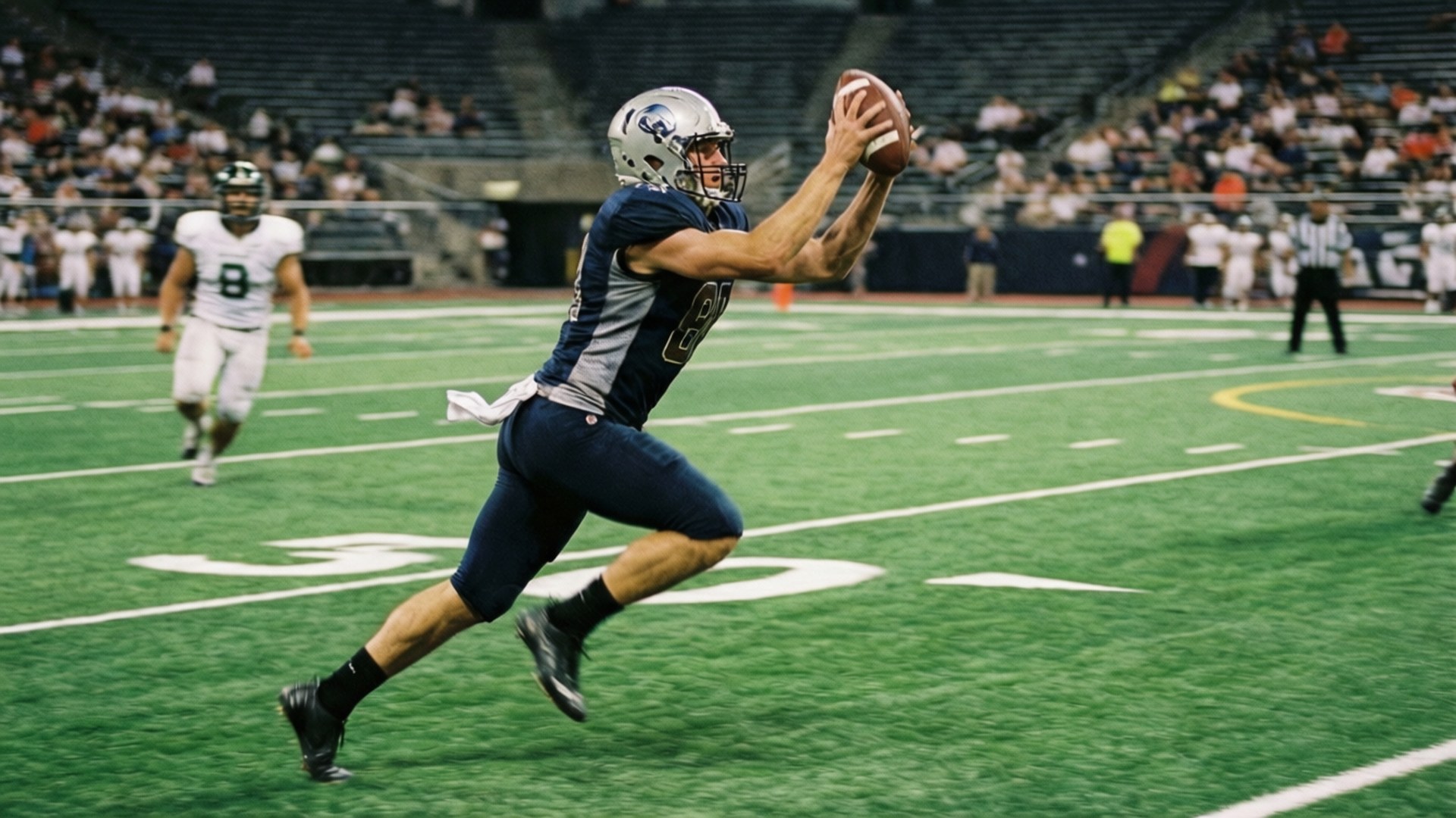 Dalton Schultz, sprinting, reception, Full HD Desktop Wallpaper