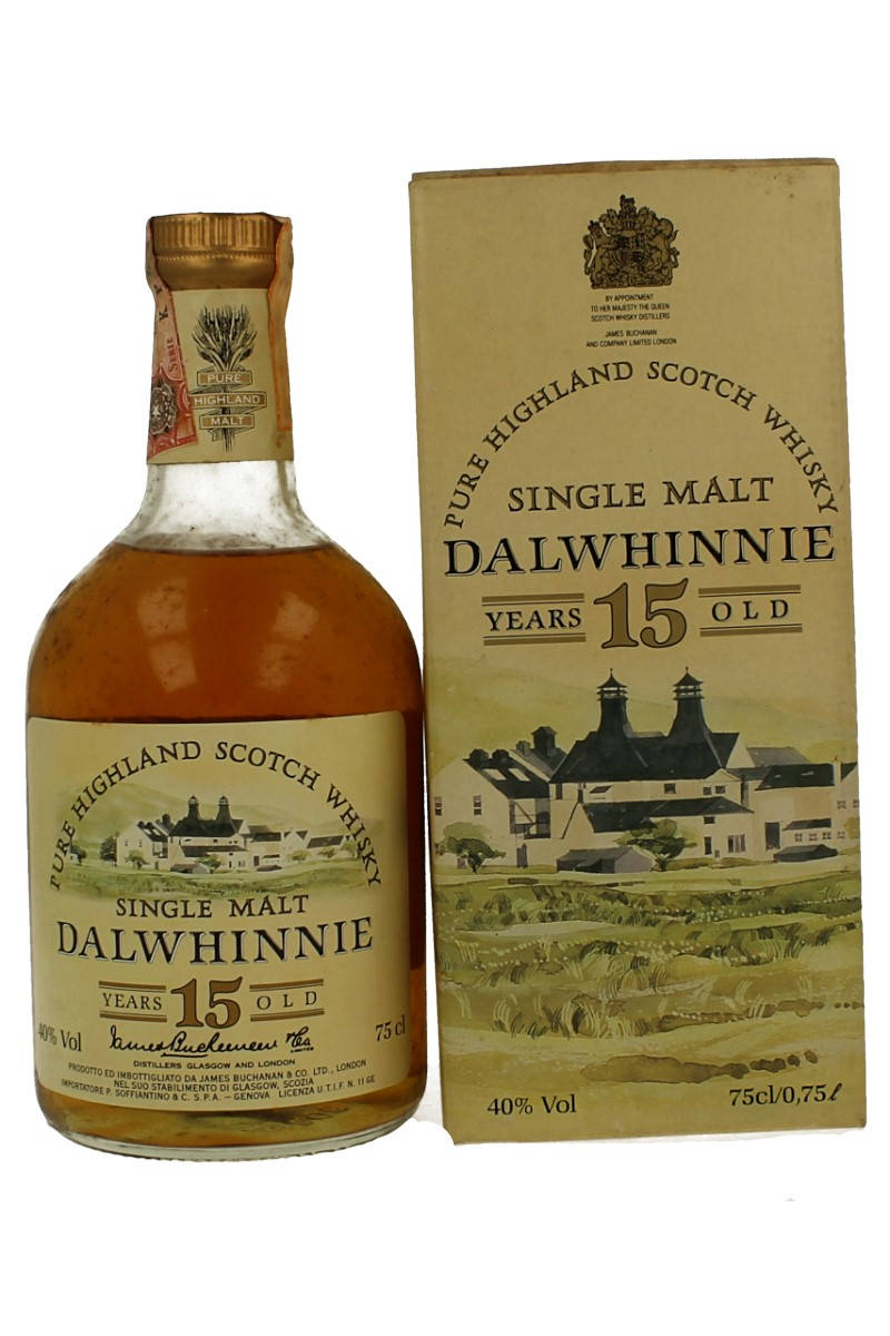 Dalwhinnie 15, 1980s, original box, SD Phone Wallpaper