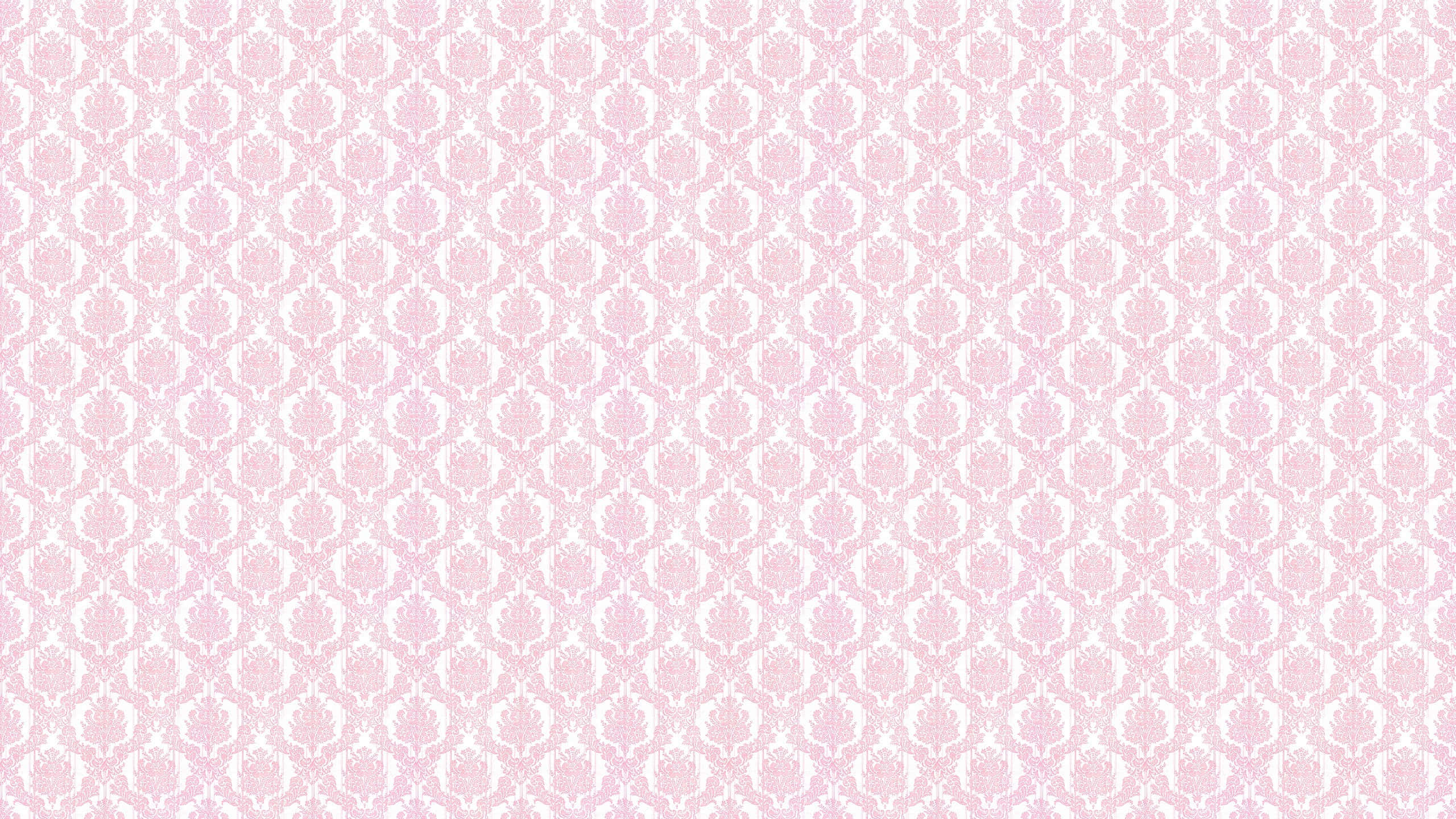 pink damask pattern, white damask patterns, subtle textured weave, 2K Desktop Wallpaper