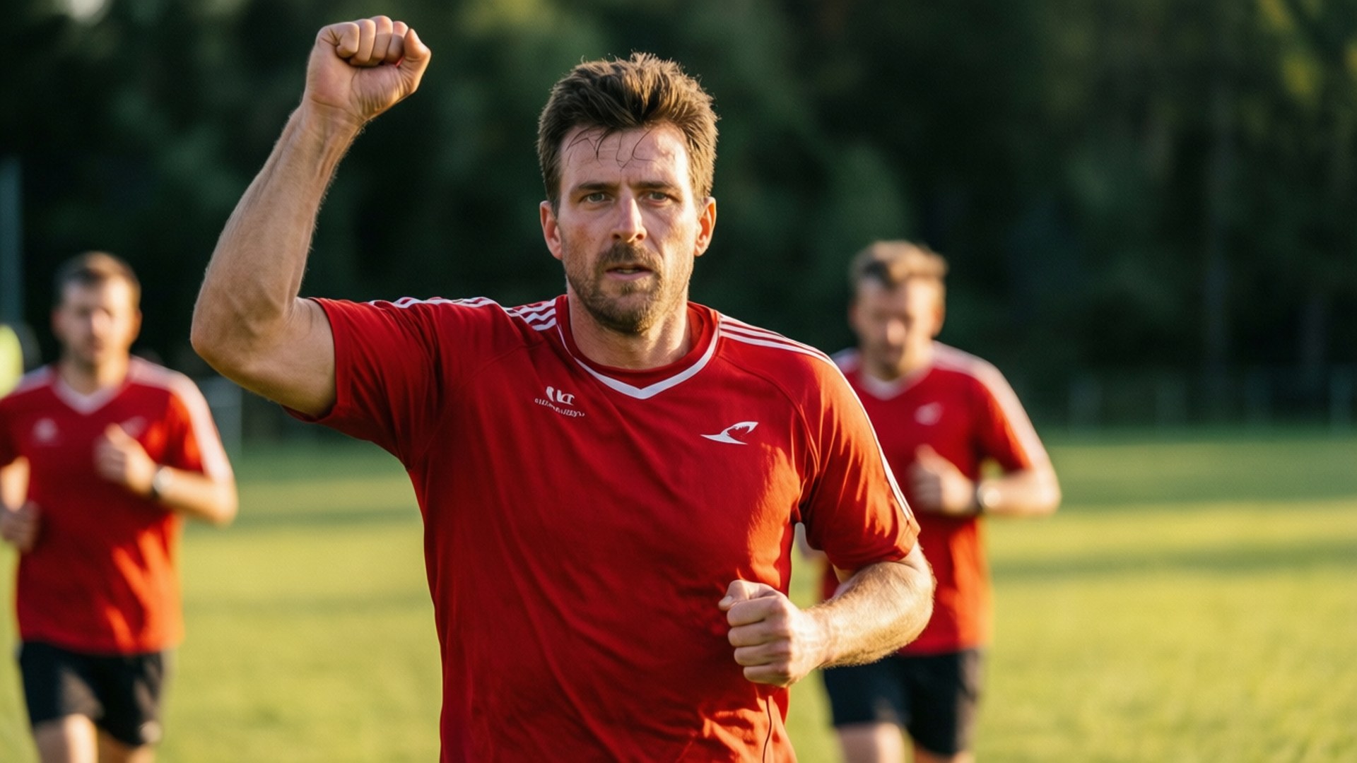 Damir Kreilach, fist pump, jog, Full HD Desktop Wallpaper