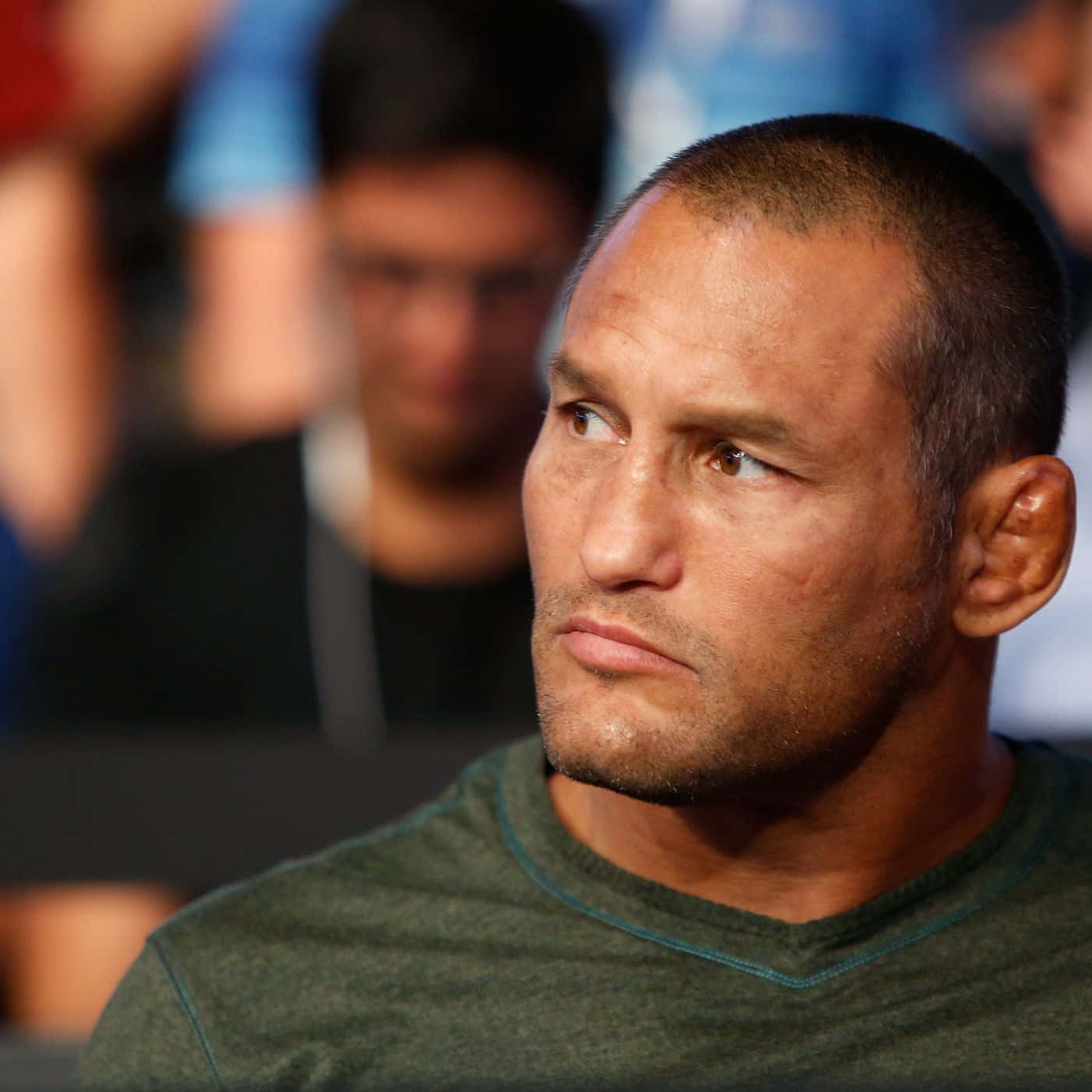 Dan Henderson, green shirt, close-up portrait, HD Desktop Wallpaper