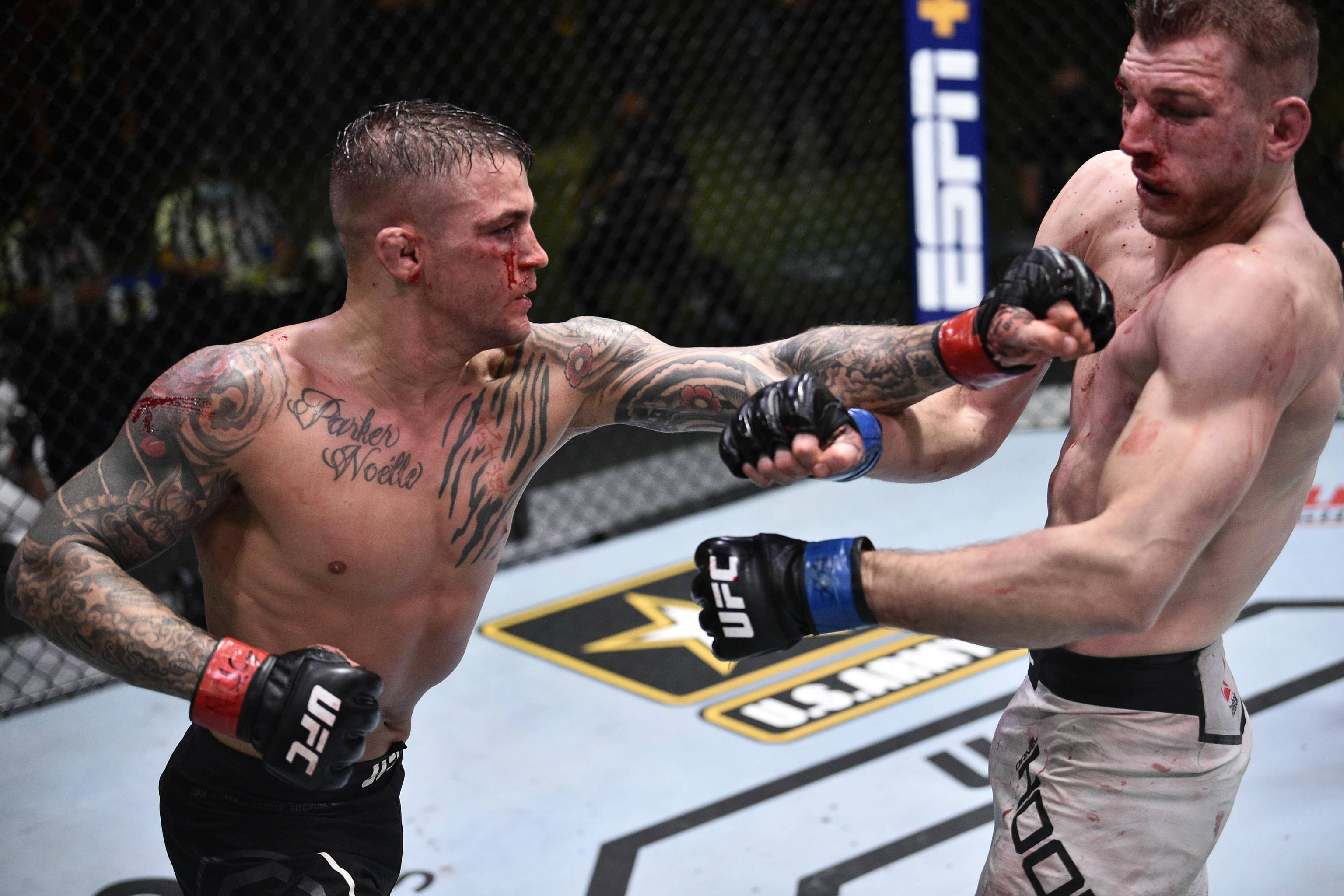 Dan Hooker, MMA fighters, cage match, 2K Desktop Wallpaper